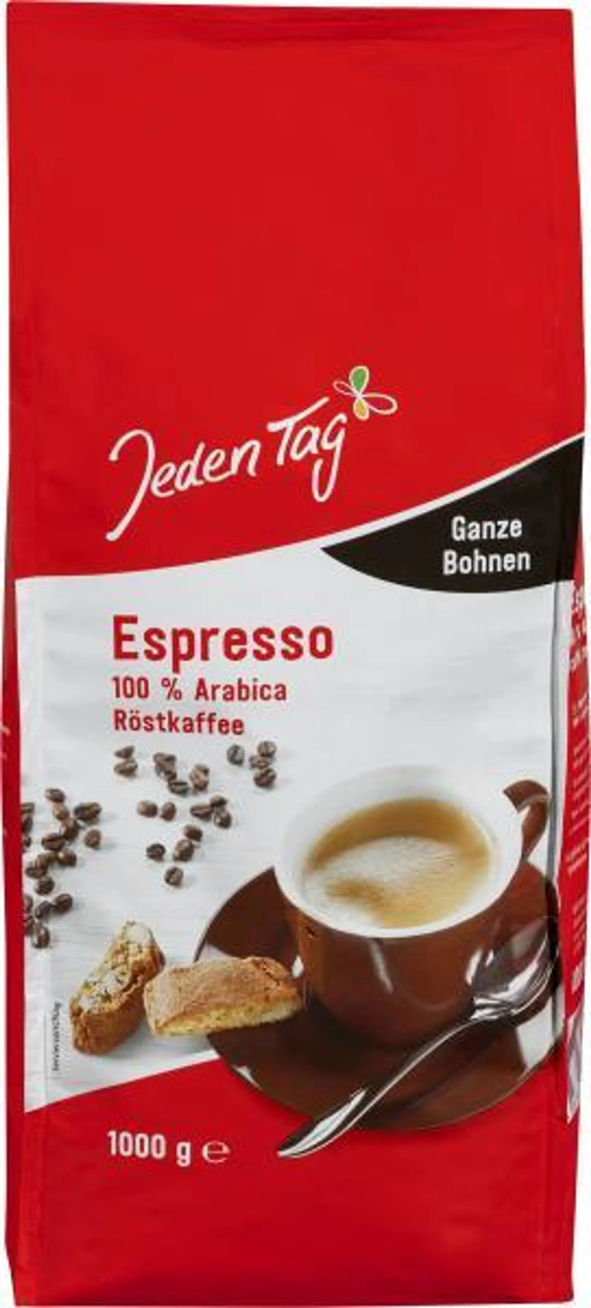 Jeden Tag Espresso ganze Bohne