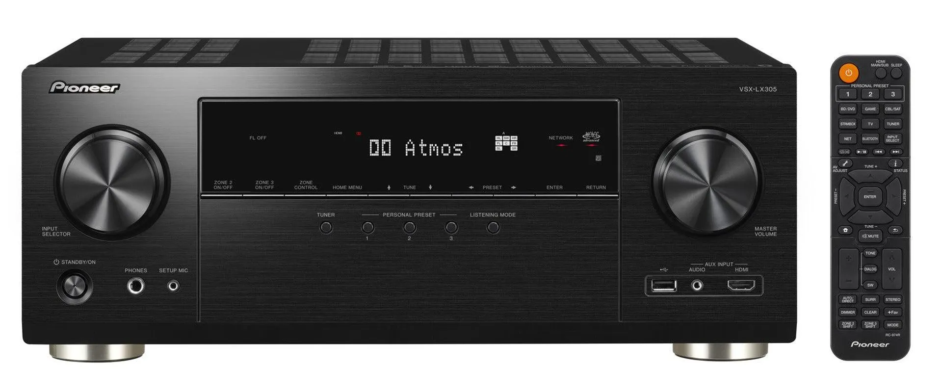 Pioneer VSX-LX305B surround receiver