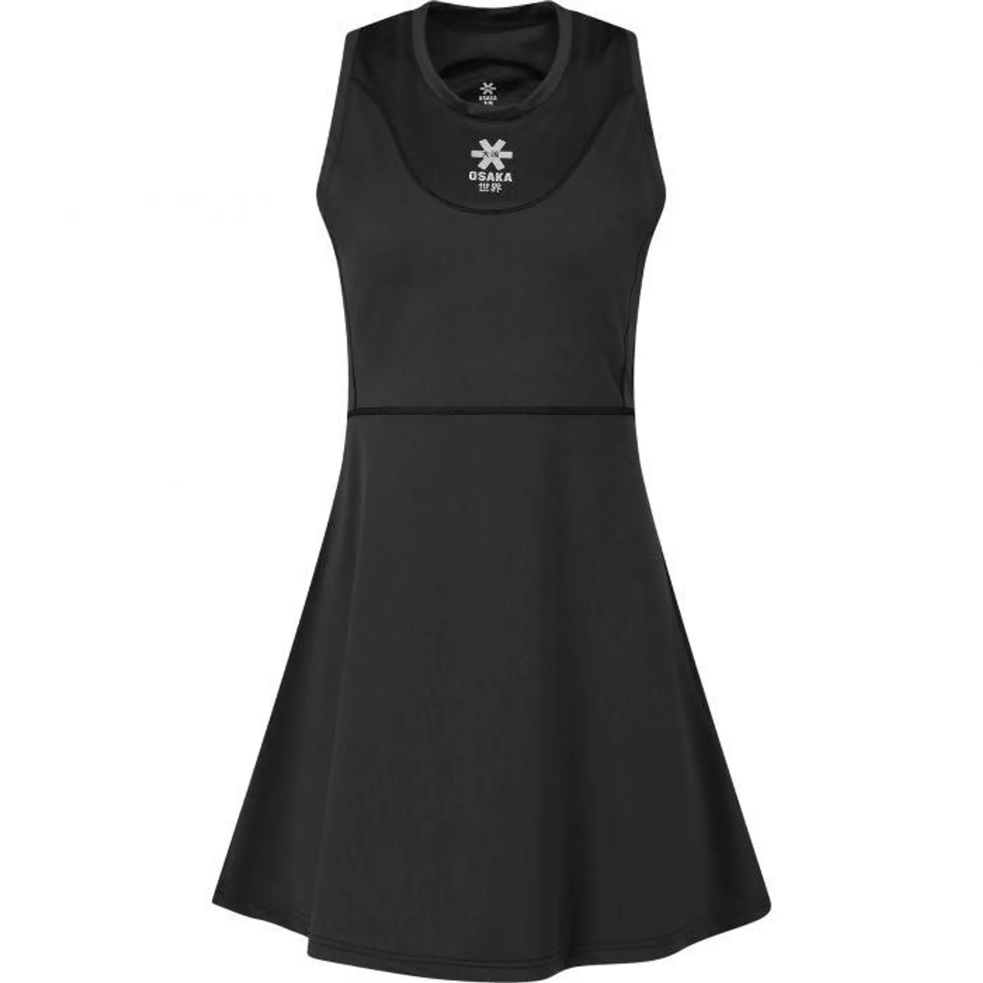 Floucy tennisjurk dames black