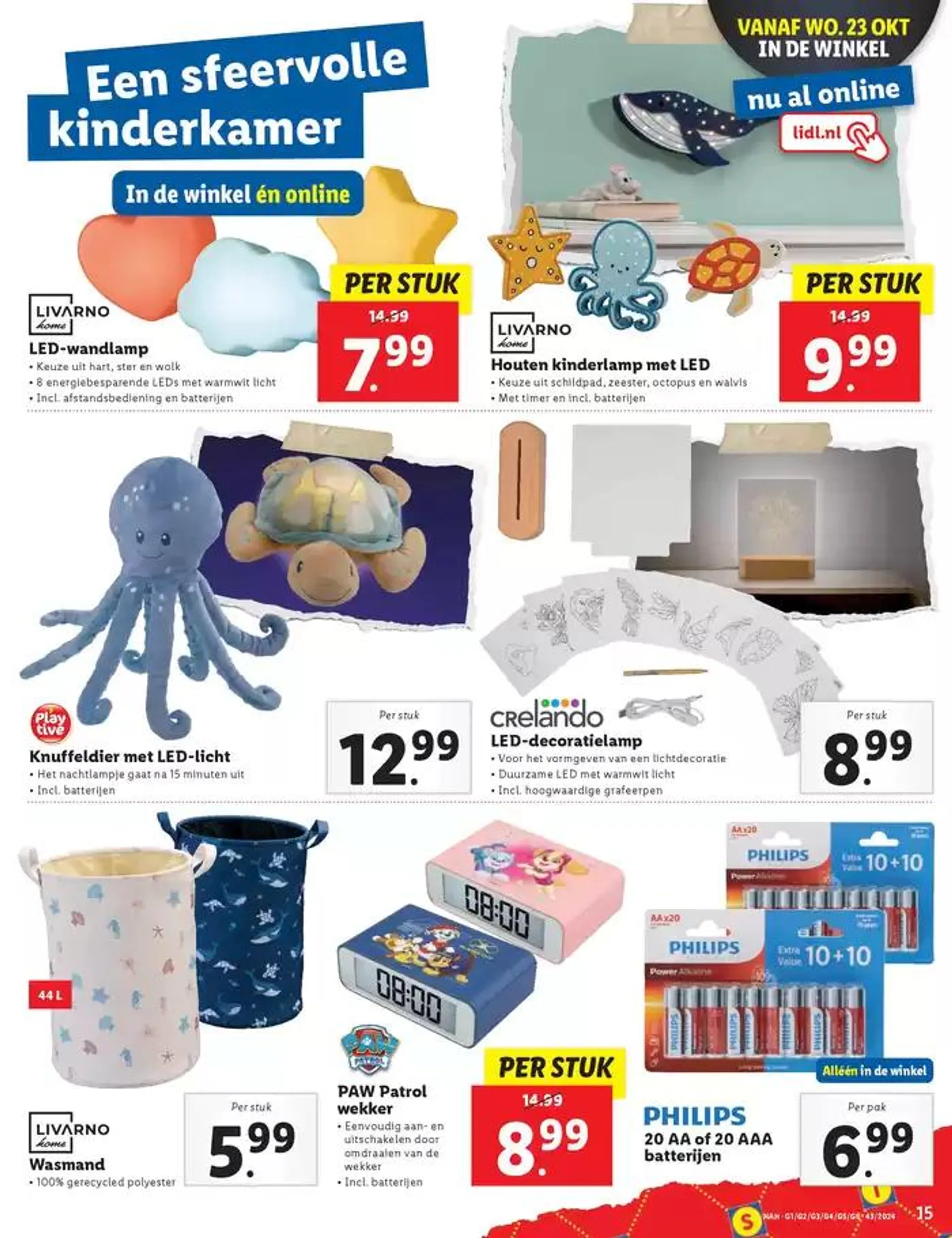 Topdeals en kortingen van 17 oktober tot 30 oktober 2024 - Folder pagina 15