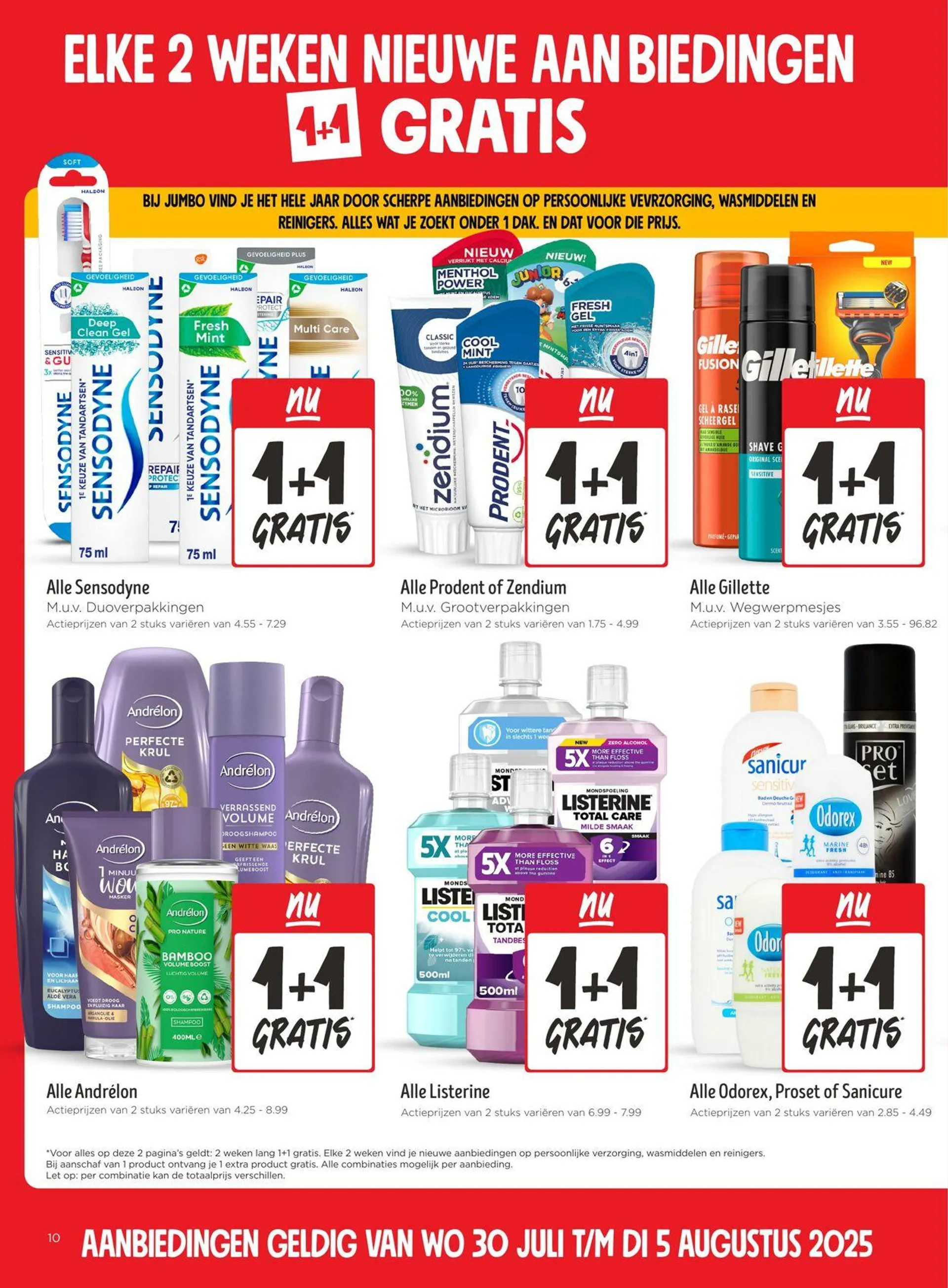 Jumbo Actuele folder van 30 juli tot 5 augustus 2025 - Folder pagina 10