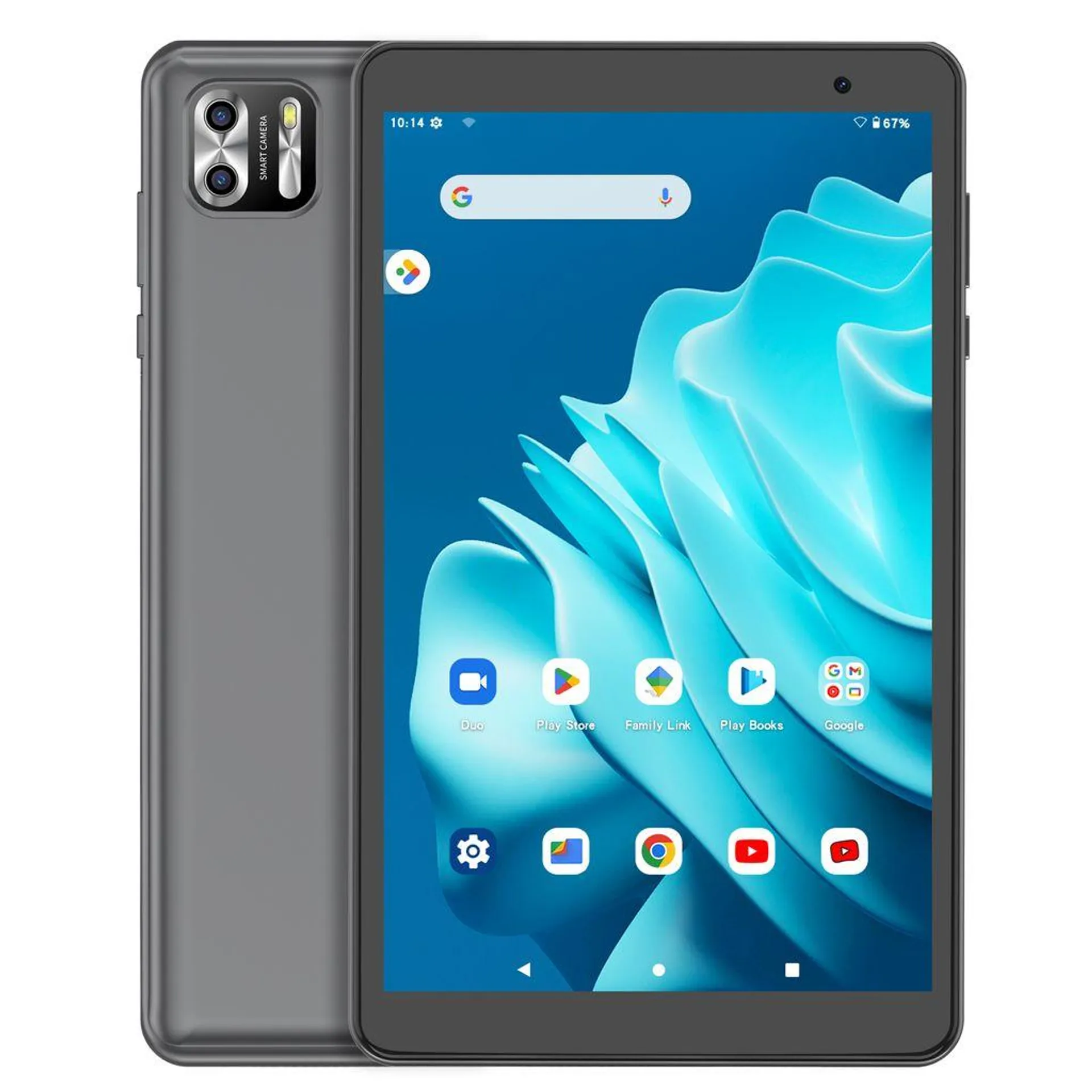 PRITOM 8-Zoll-Tablet Android 13, 8 GB (4+4 erweiterbar) RAM, 64 GB ROM, 1 TB erweiterbar, 1280 x 800 IPS-Bildschirm, 5000 mAh Akku, Dual-Kamera, WLAN