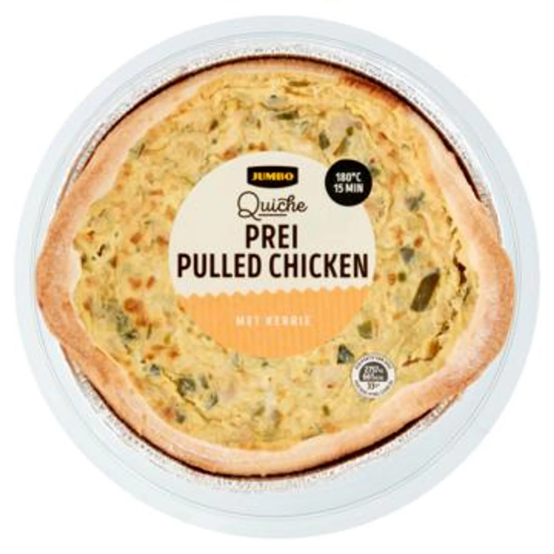 Jumbo Quiche Prei Pulled Chicken 300g