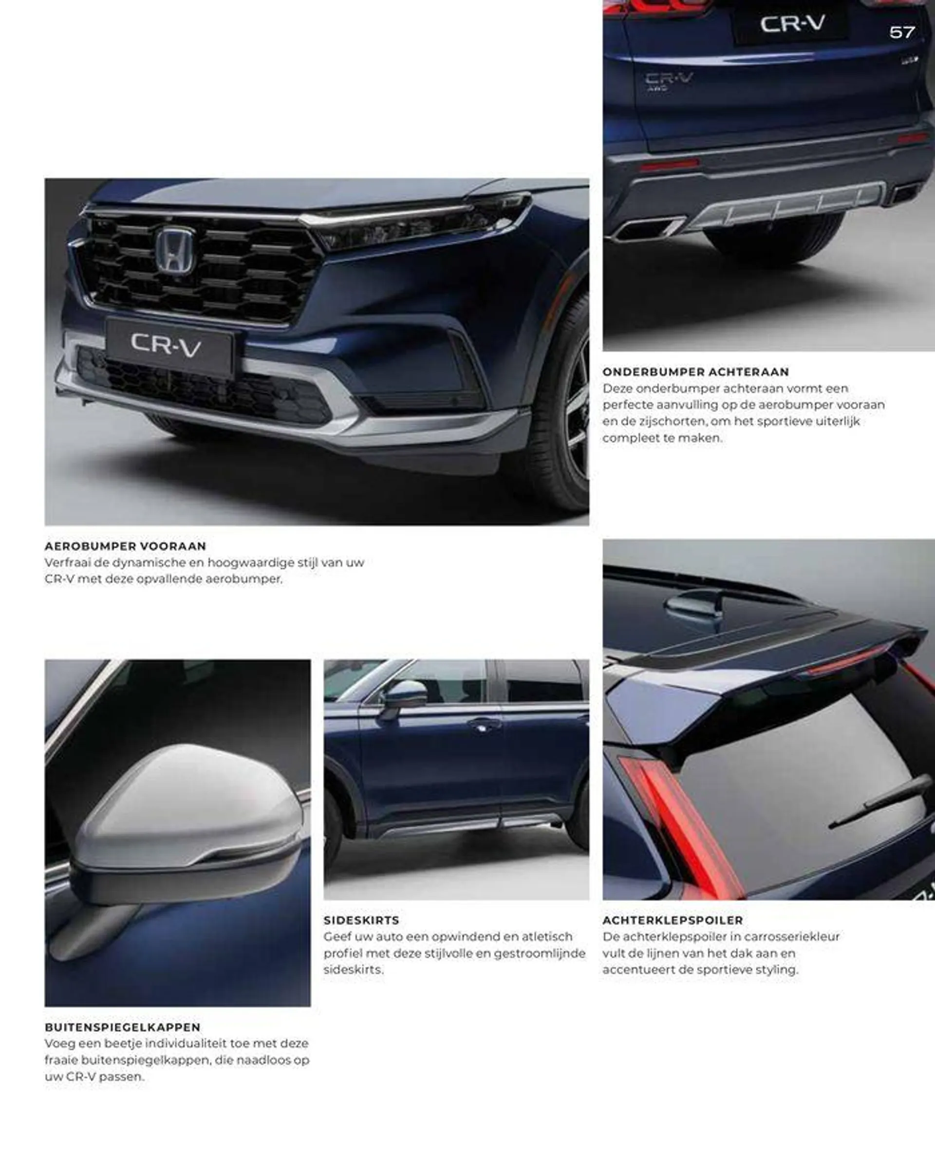 Honda CR-V e:HEV &amp; e:PHEV — Brochure van 28 juni tot 12 juli 2024 - Folder pagina 57