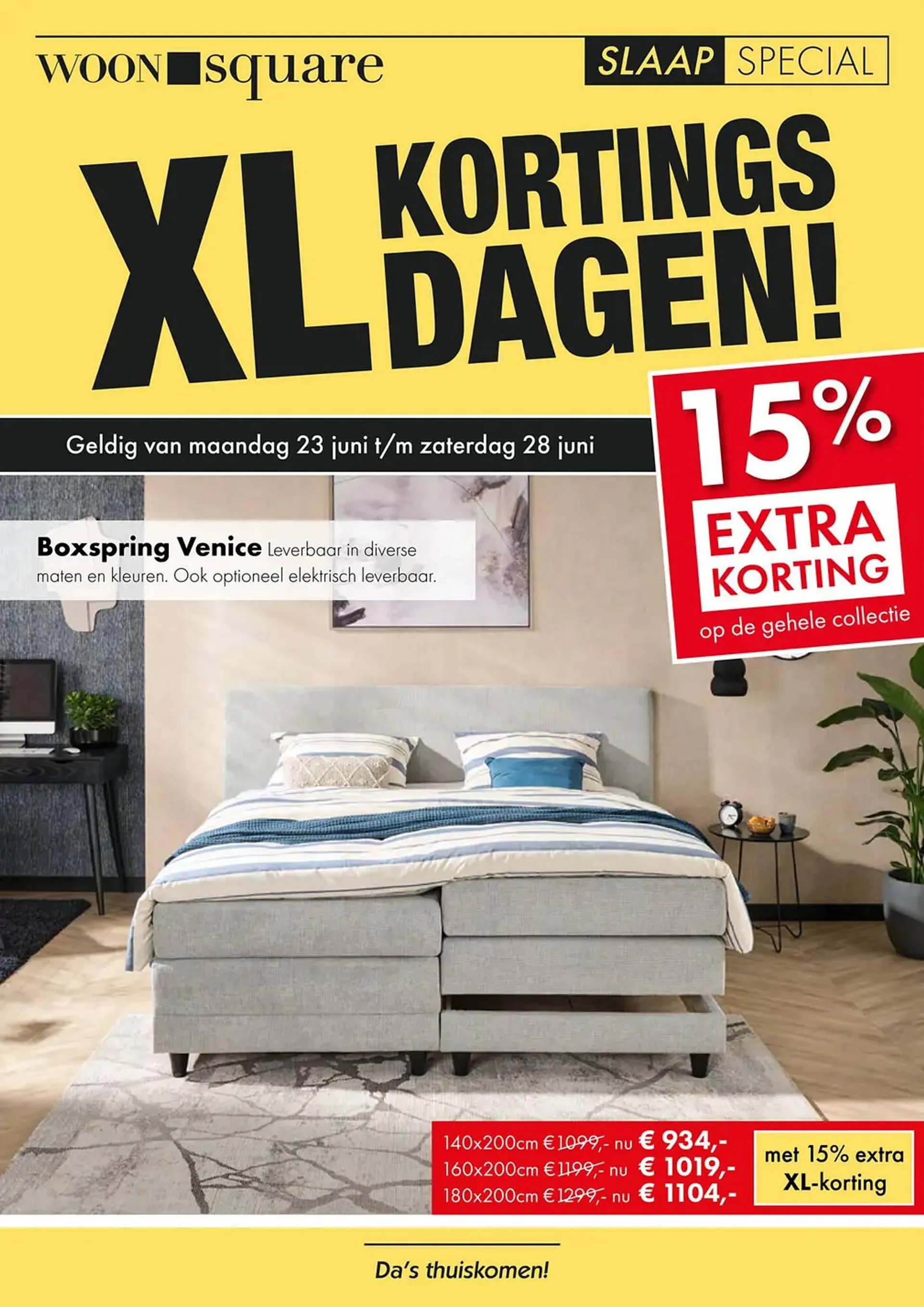 Woonsquare folder van 23 juni tot 28 juni 2025 - Folder pagina 1