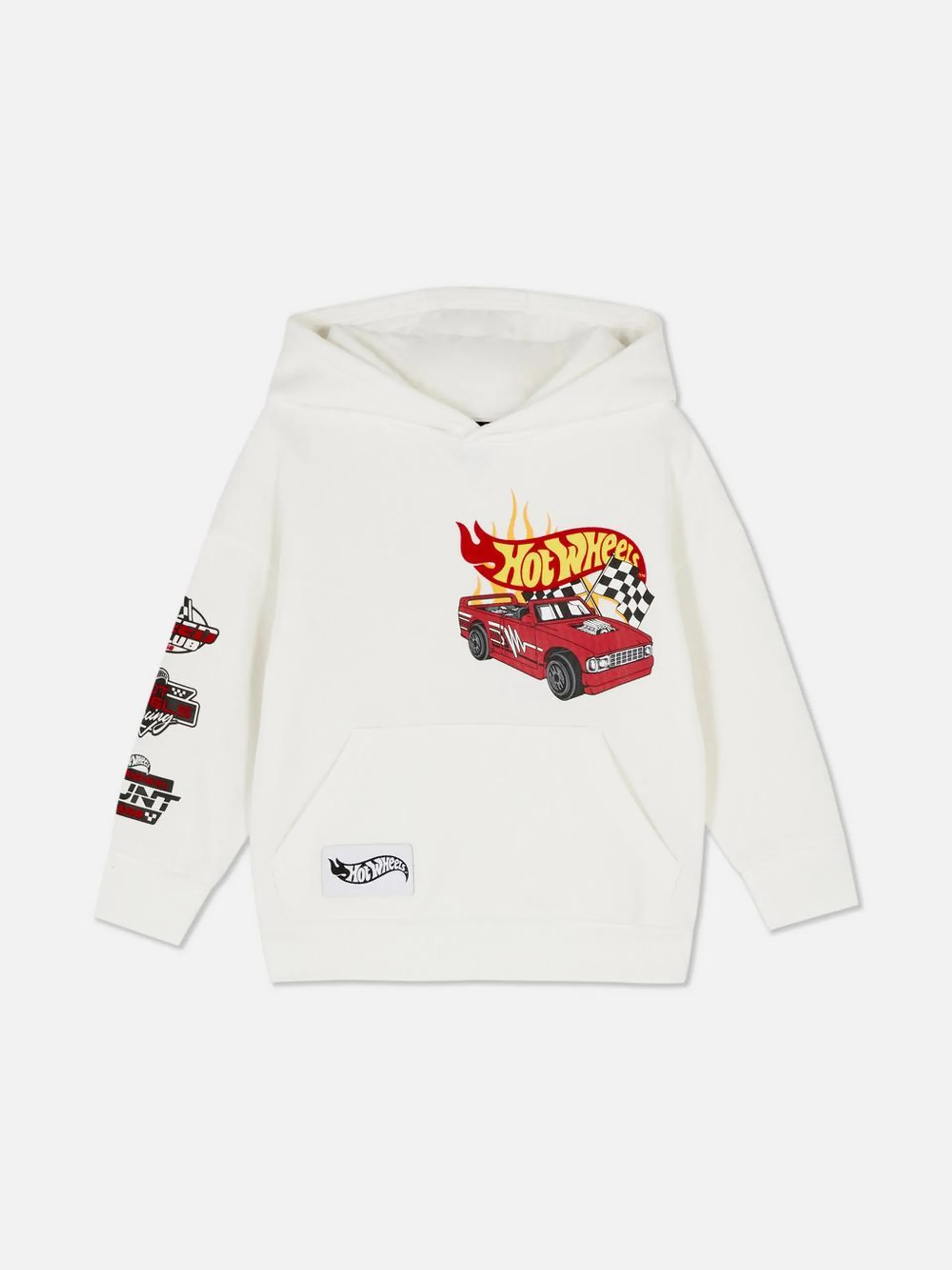 Hoodie met print Hot Wheels