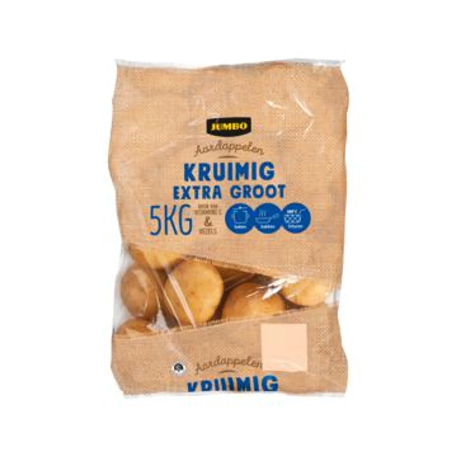 Jumbo Aardappelen Kruimig Extra Groot 5kg