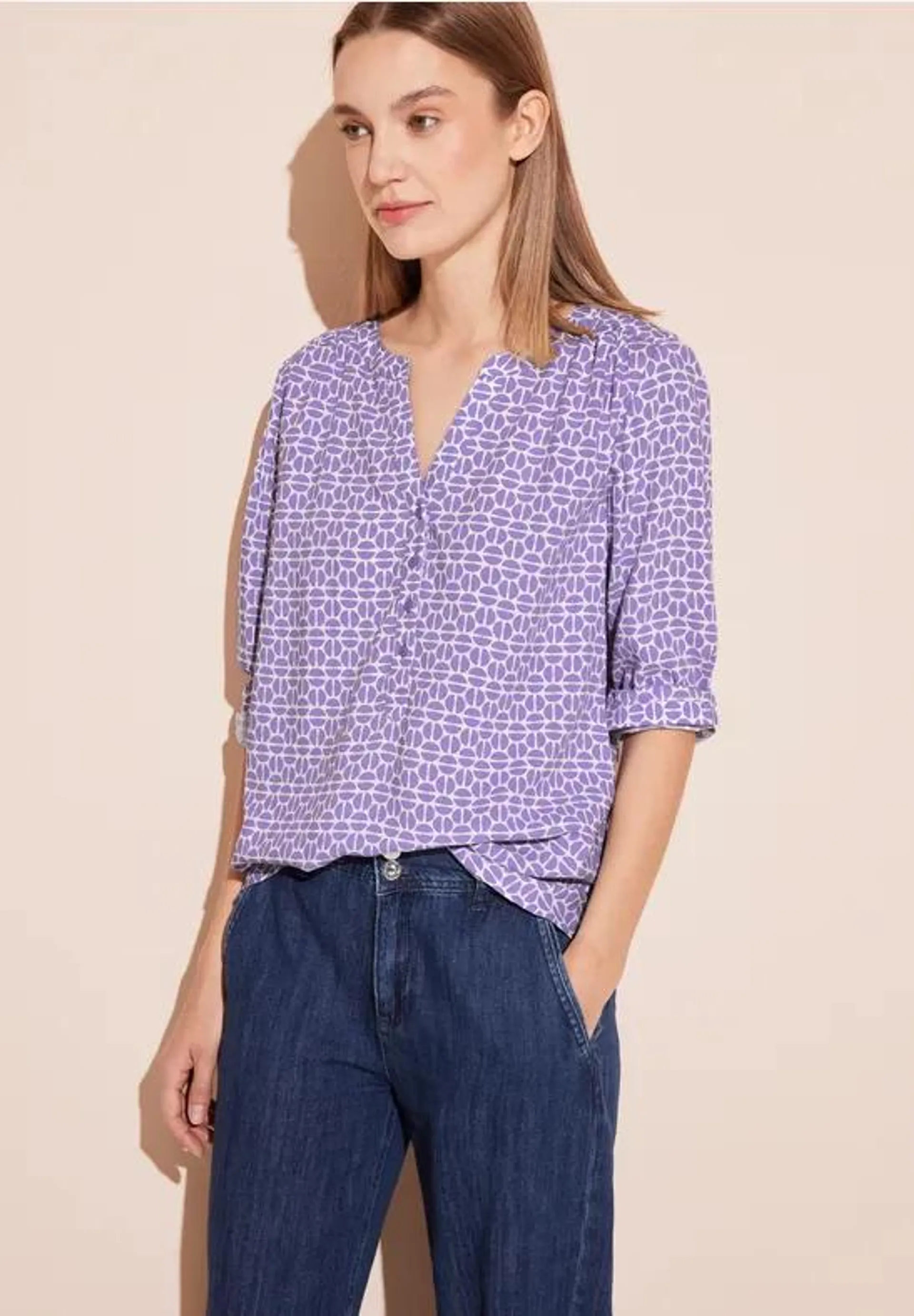 Basic viscose blouse