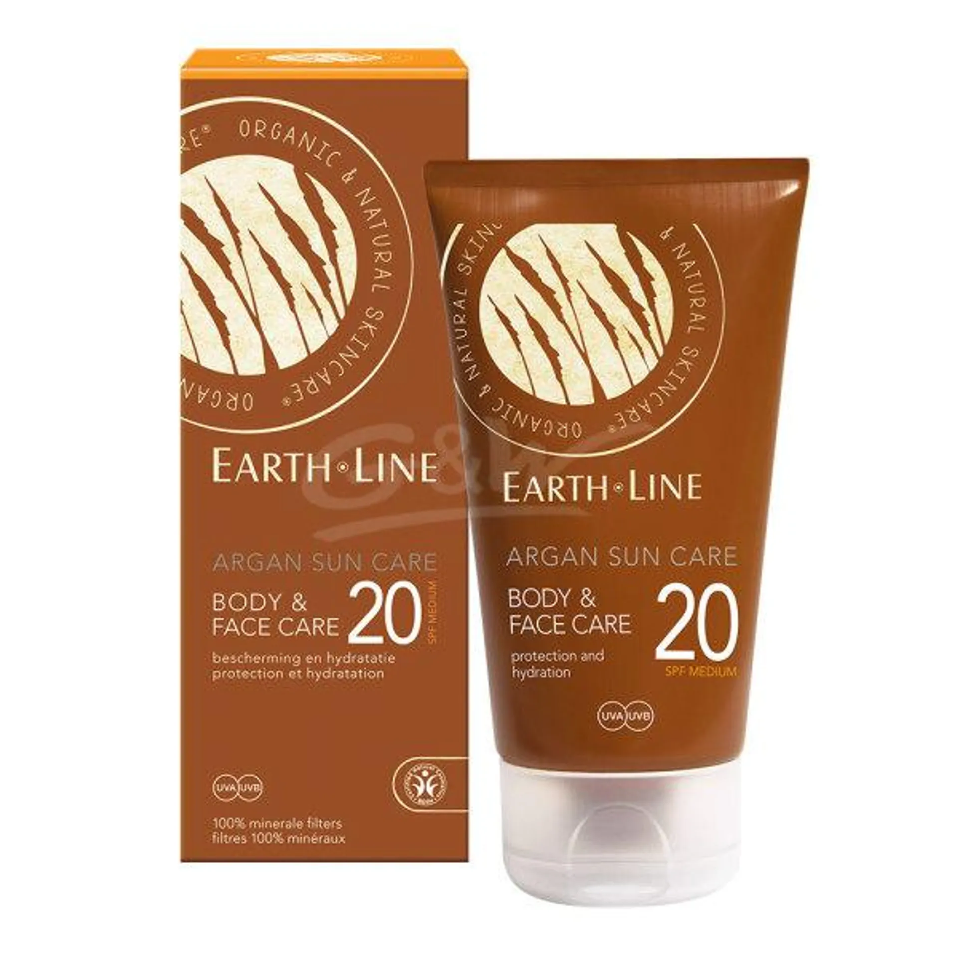 Earth Line Argan Sun Care Body & Face Factor 20