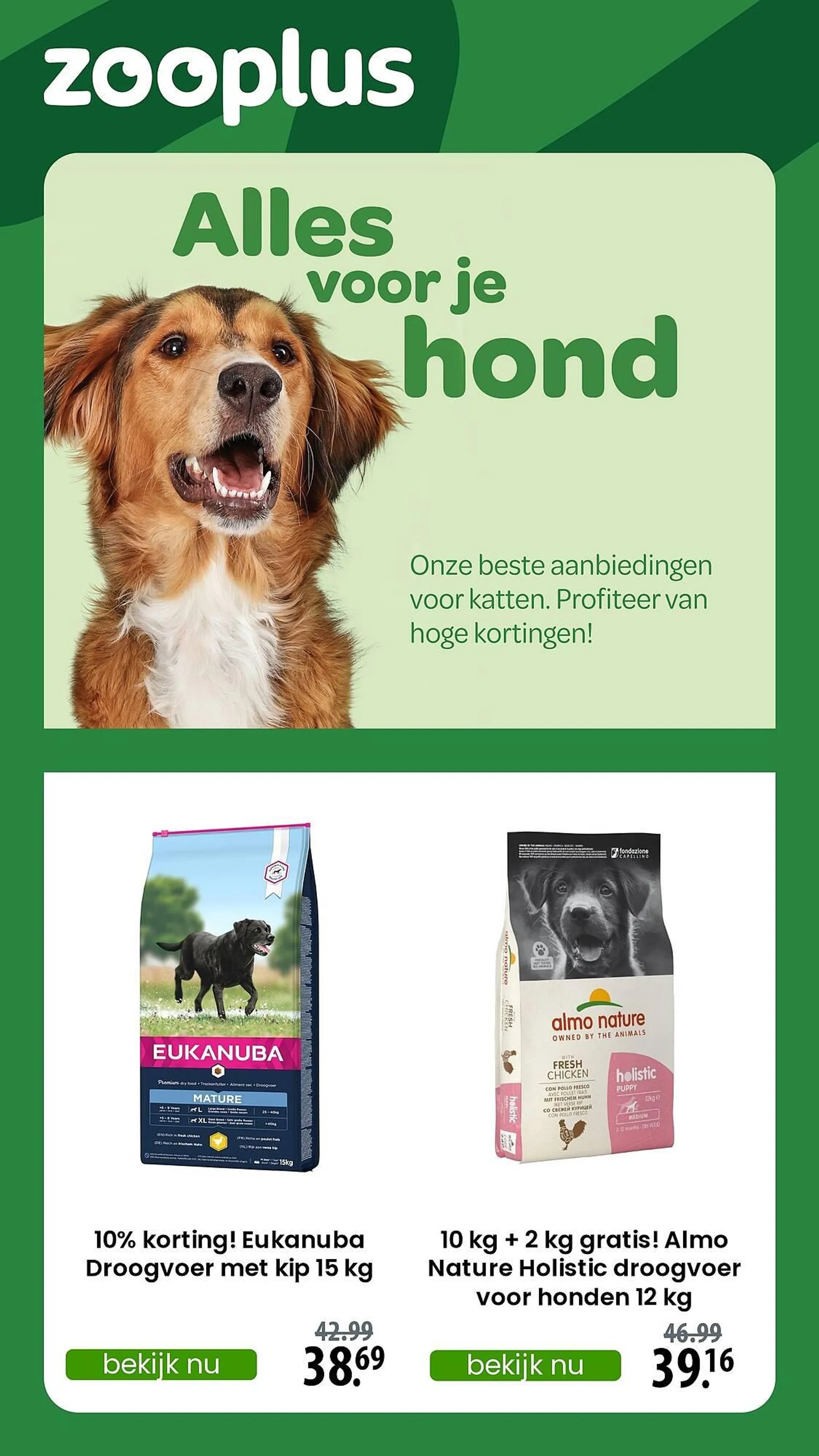 Zooplus folder van 11 mei tot 17 mei 2025 - Folder pagina 1