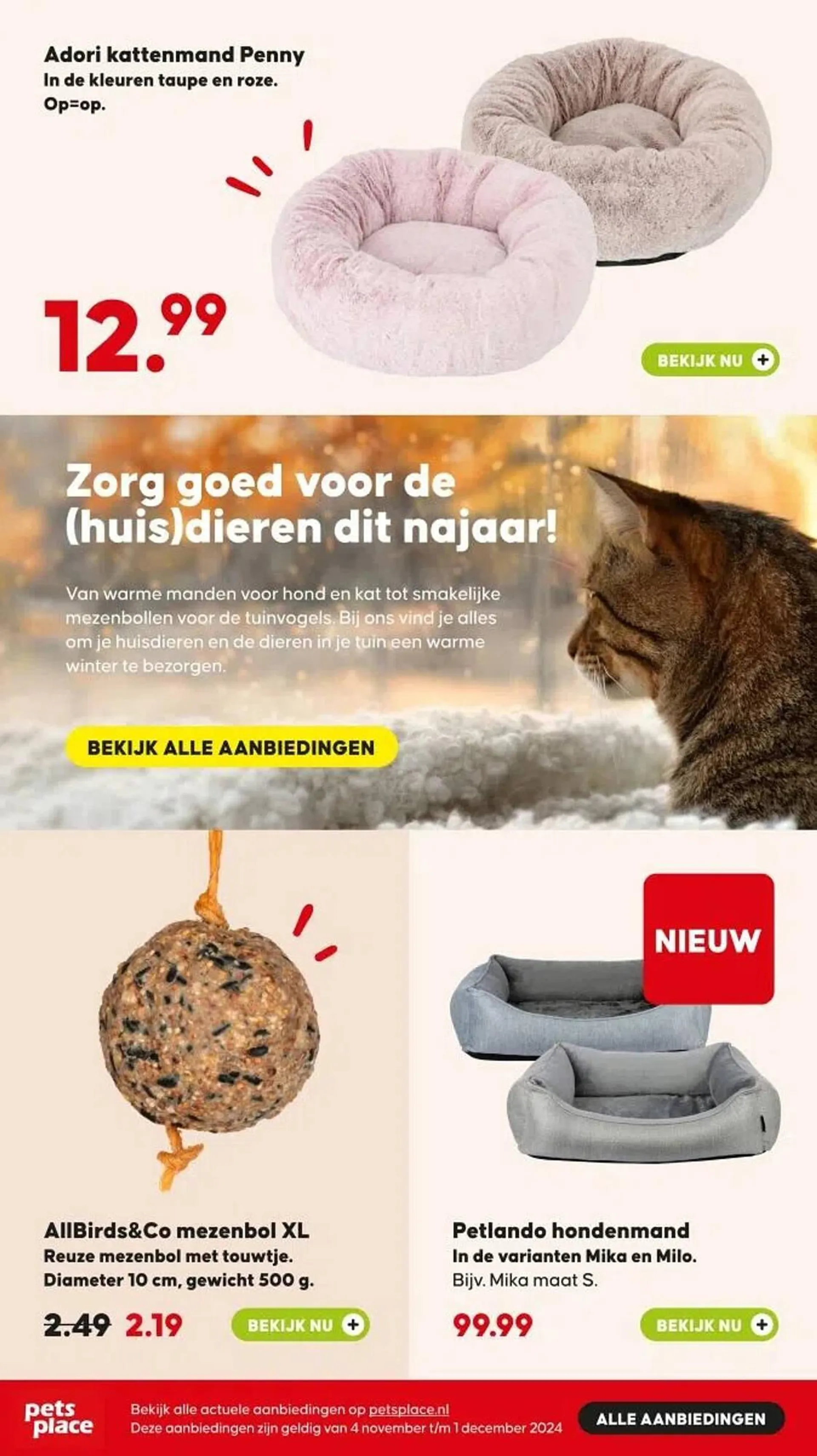 Pets Place folder van 17 november tot 1 december 2024 - Folder pagina 2