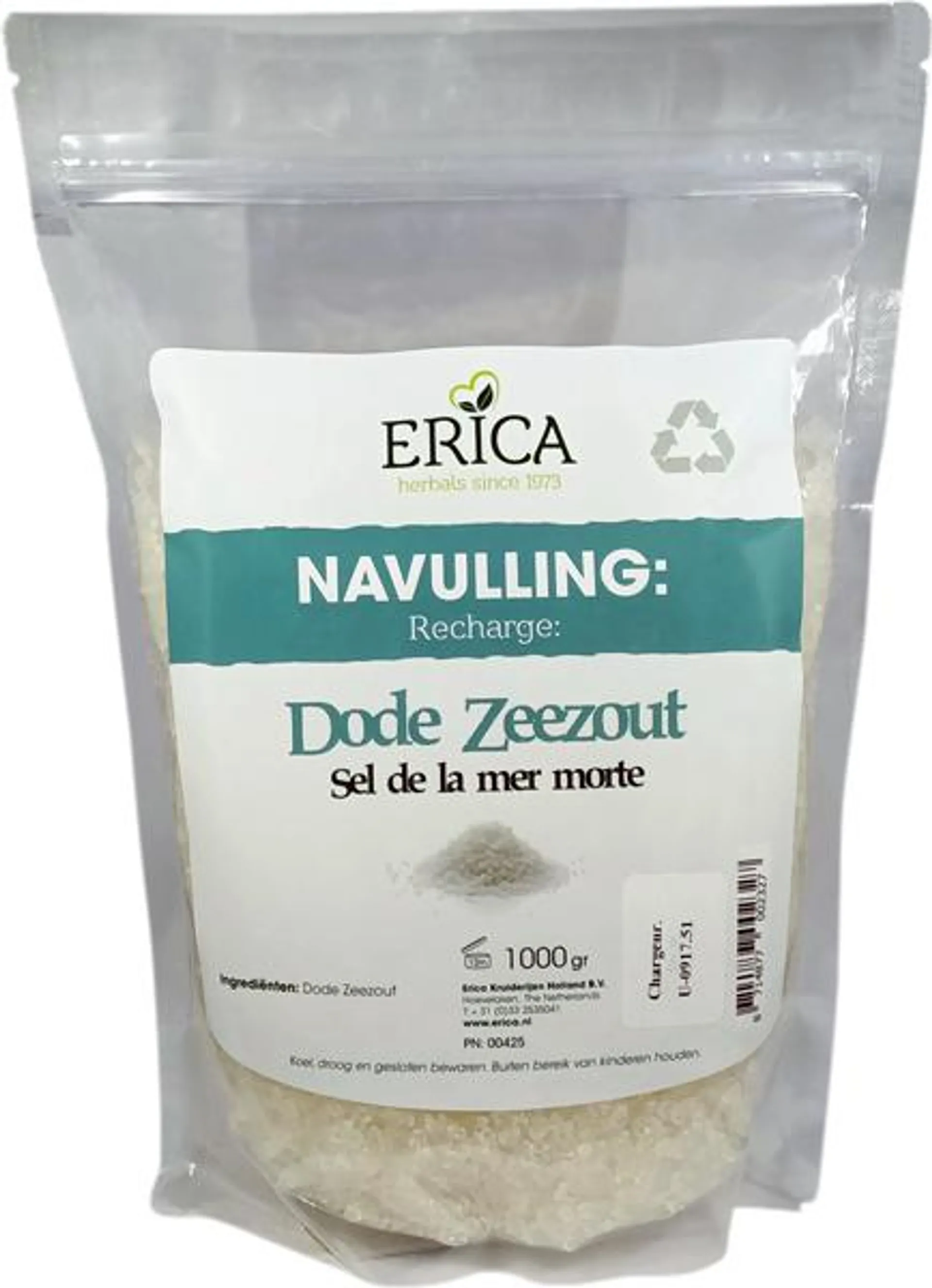 DODE ZEEZOUT NAVUL ZAK (ERICA) 1000 G