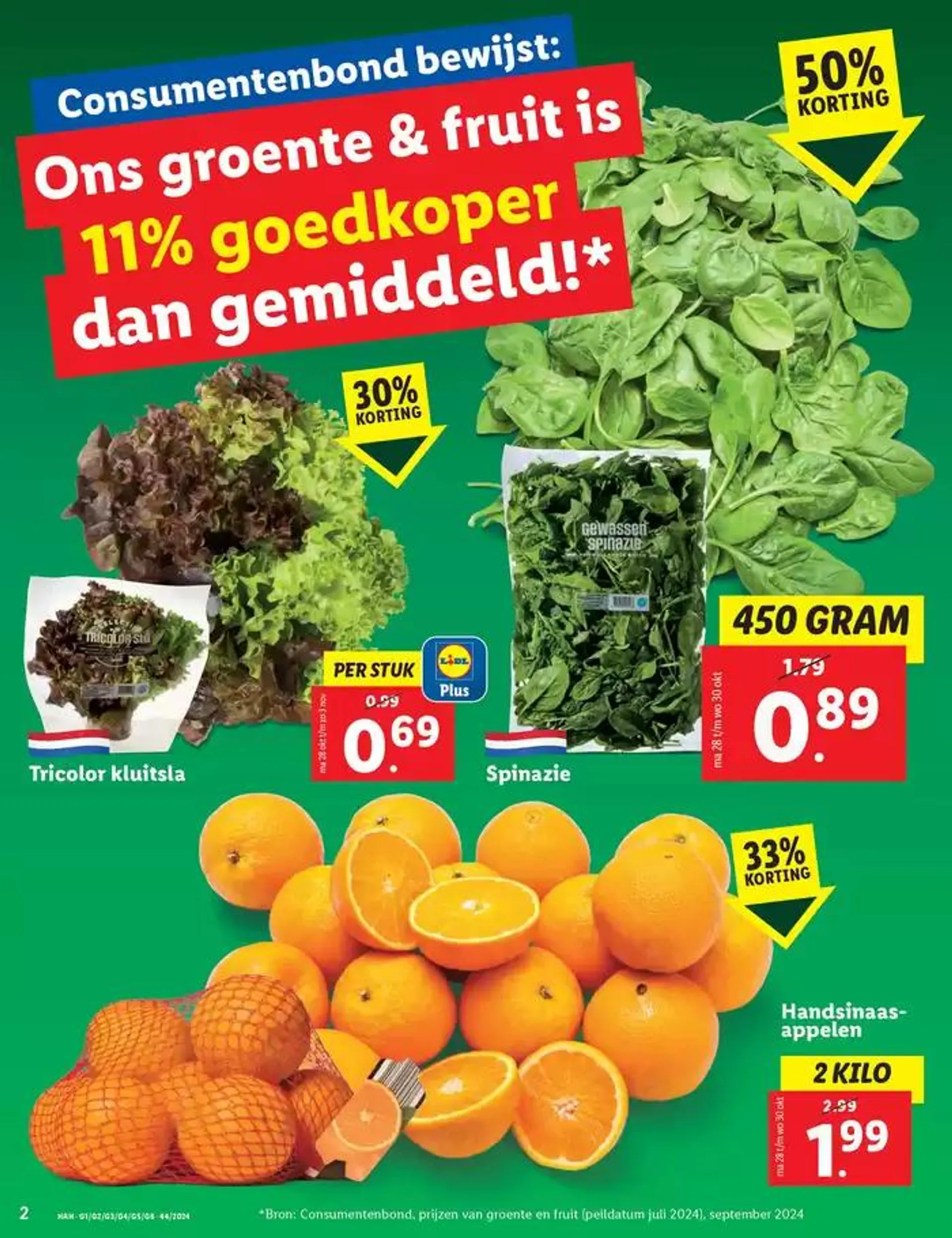 Geweldige kortingen op geselecteerde producten van 24 oktober tot 6 november 2024 - Folder pagina 4