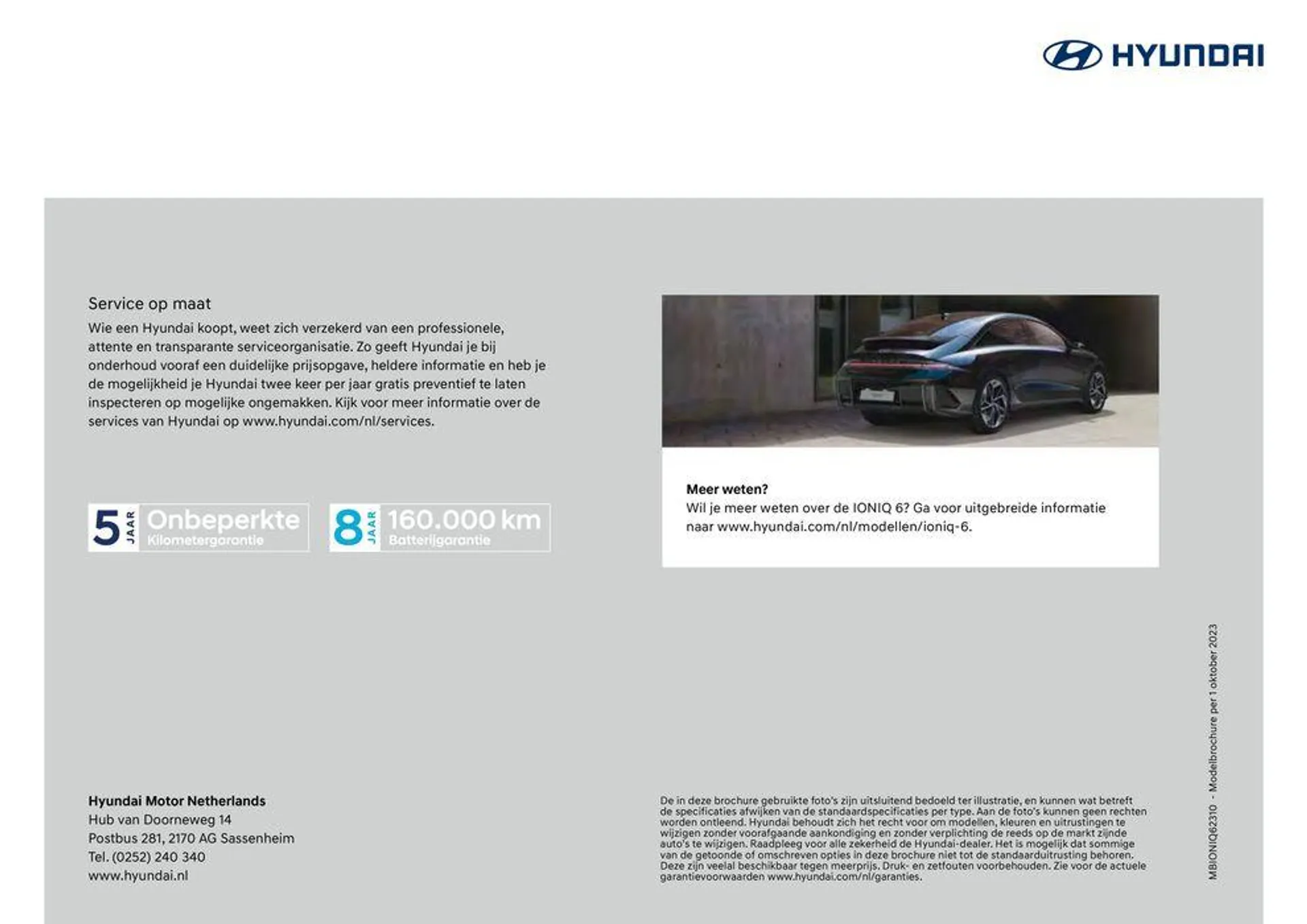 Hyundai Hyundai IONIQ 6 van 26 oktober tot 26 oktober 2024 - Folder pagina 52