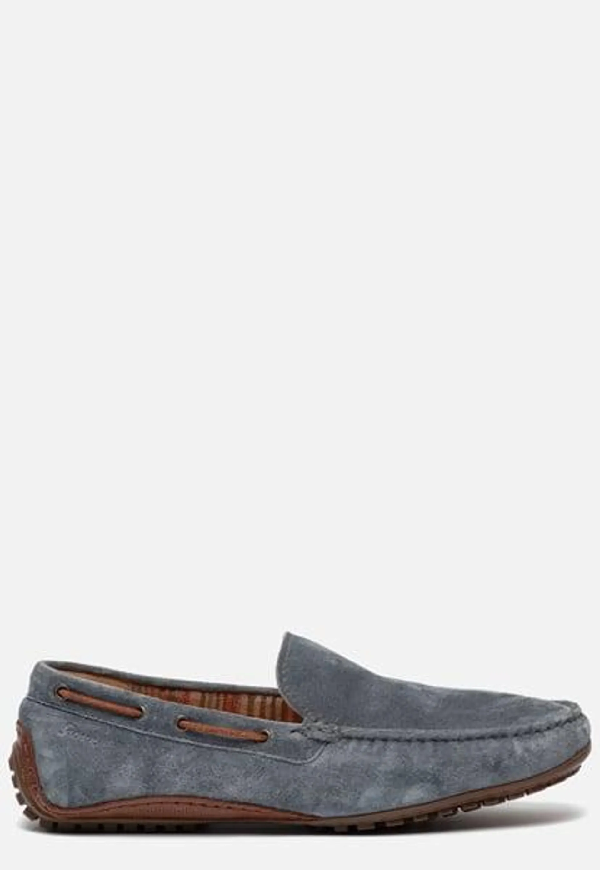 Sioux Callimo mocassins blauw Suede 320406