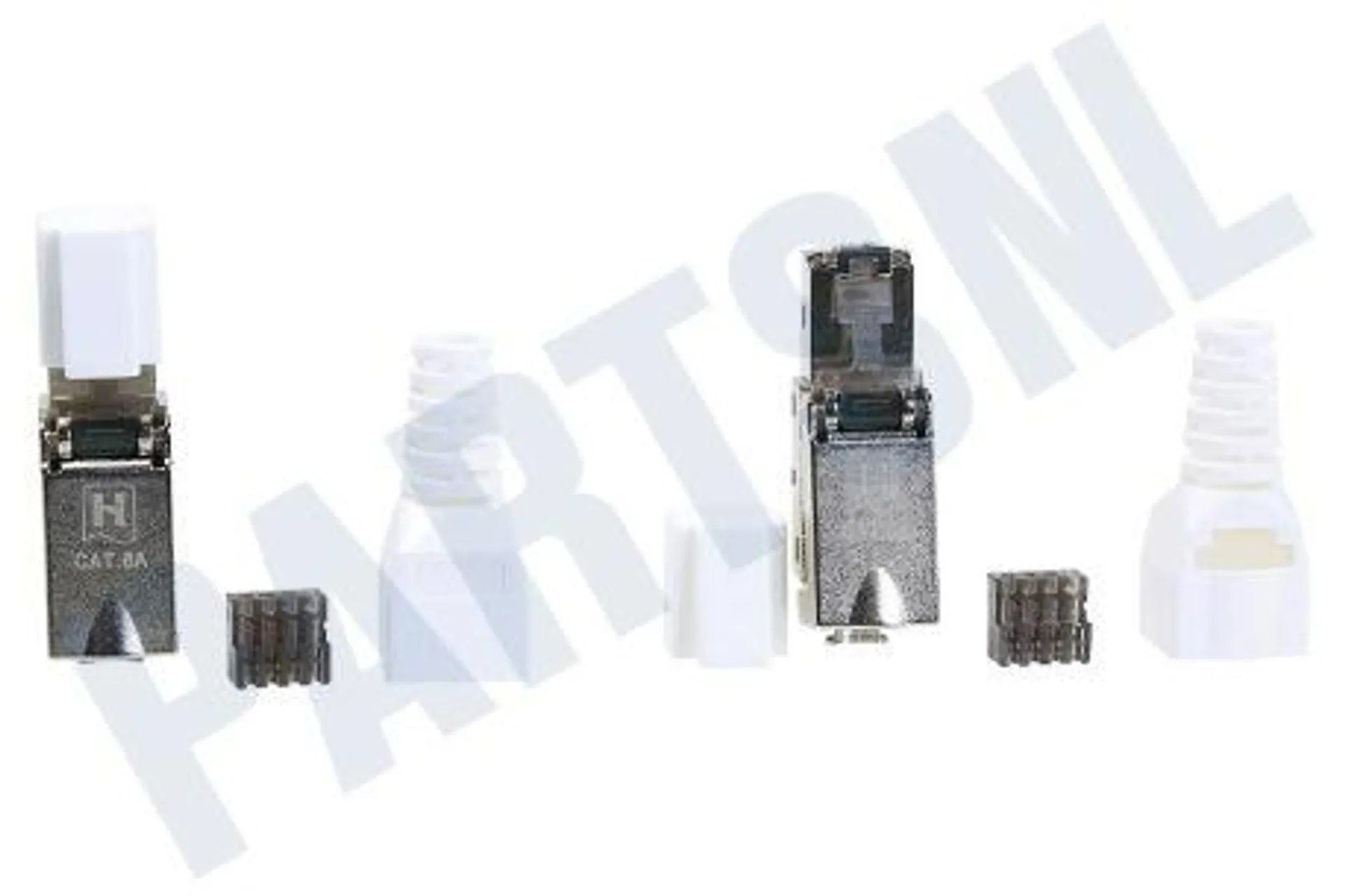 UTP STP CAT 6A/2 Self Install Cat 6A RJ45 connector, 2 stuks