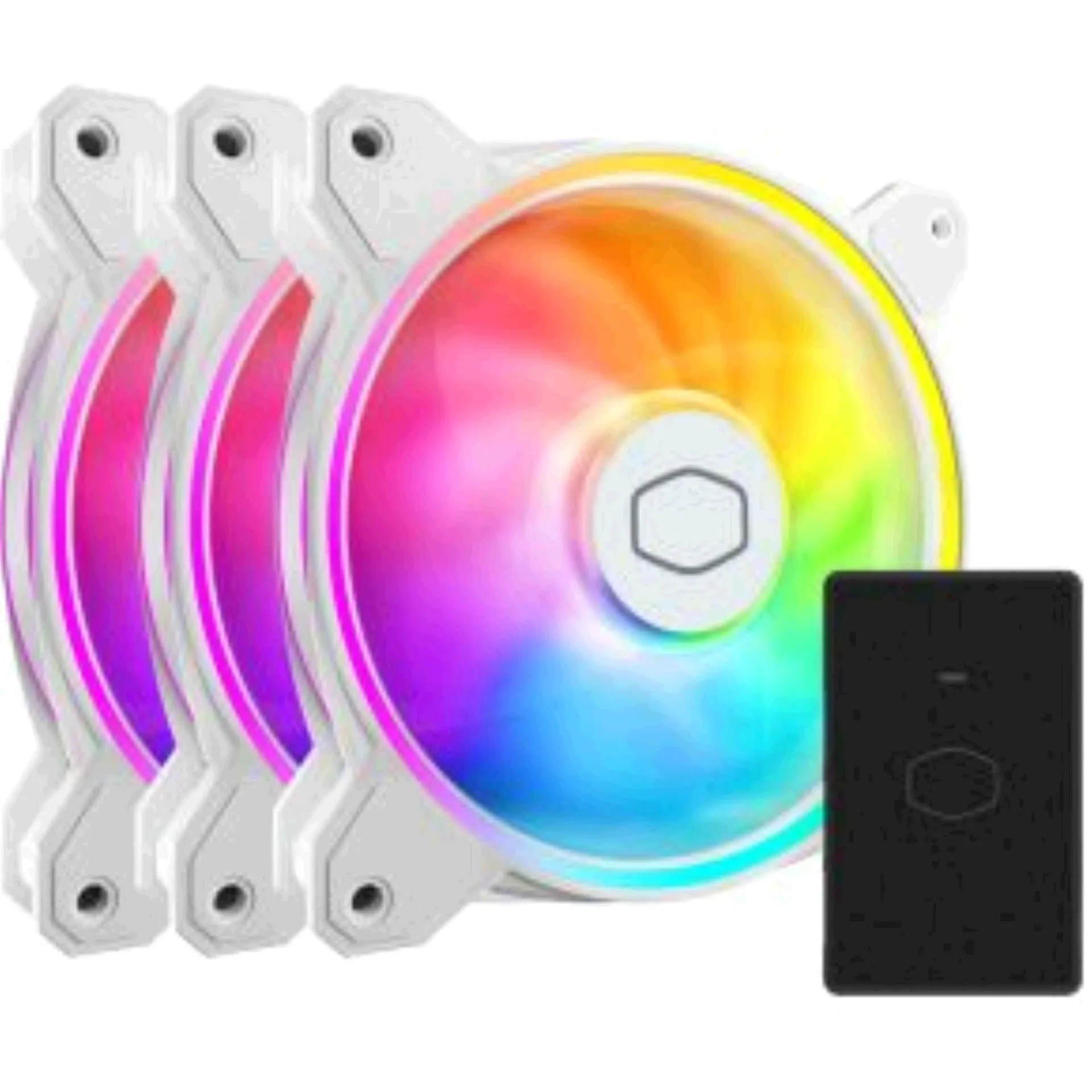 Cooler Master MF120 Halo2 White | 3-Pack