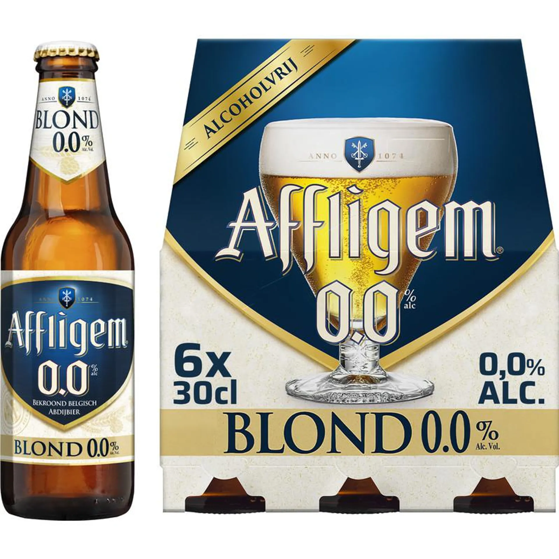 Affligem Blond 0.0 abdijbier 6-pack