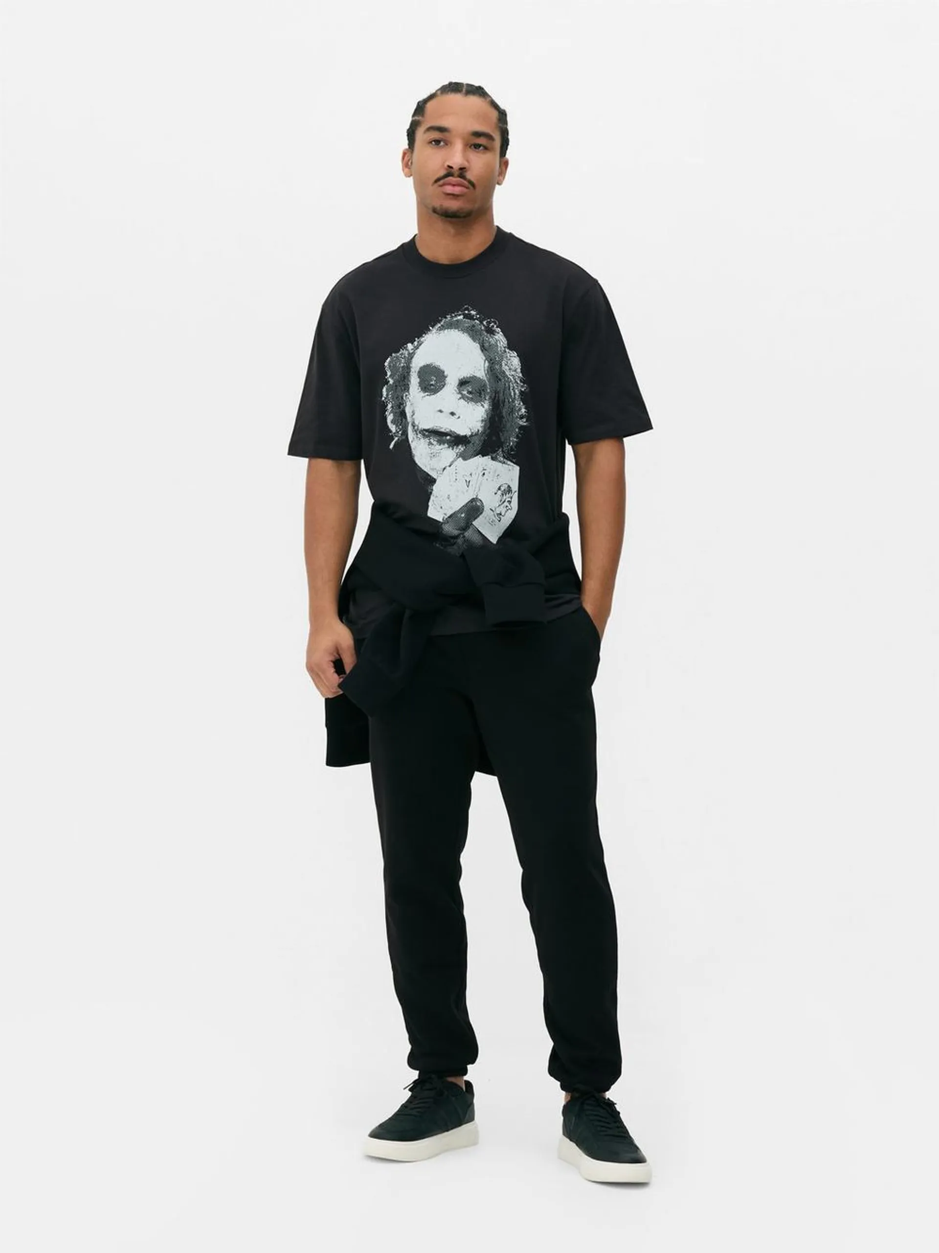 T-shirt met print The Joker