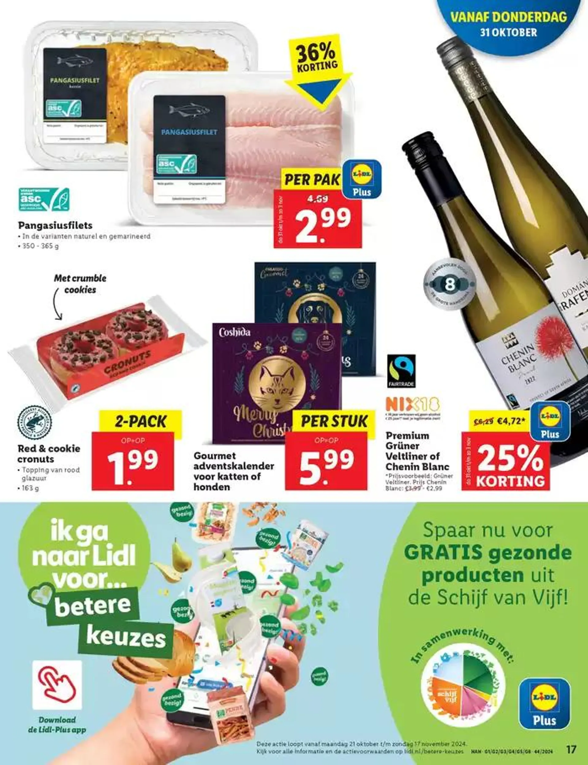 Geweldige kortingen op geselecteerde producten van 24 oktober tot 6 november 2024 - Folder pagina 21