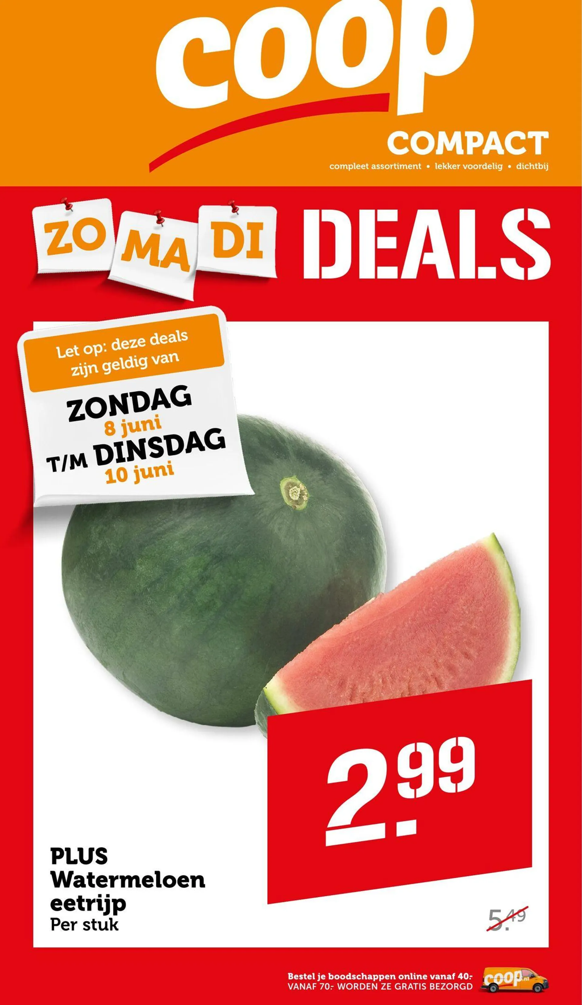 Coop van 4 juni tot 1 juli 2025 - Folder pagina 1
