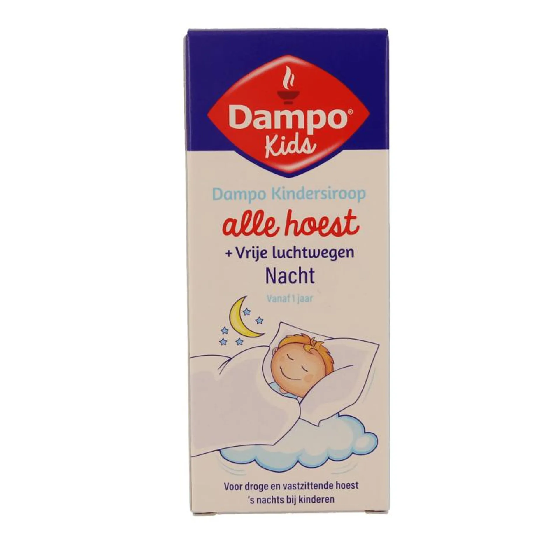 Dampo Kids alle hoest nacht 100 milliliter