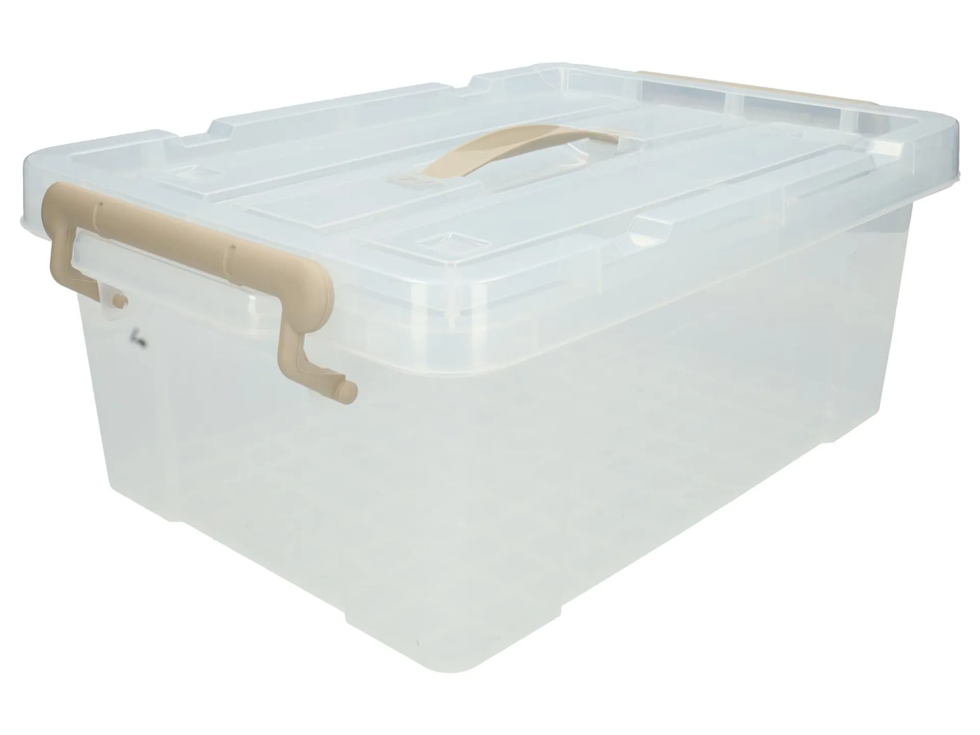 Opbergbox transparant 14 liter