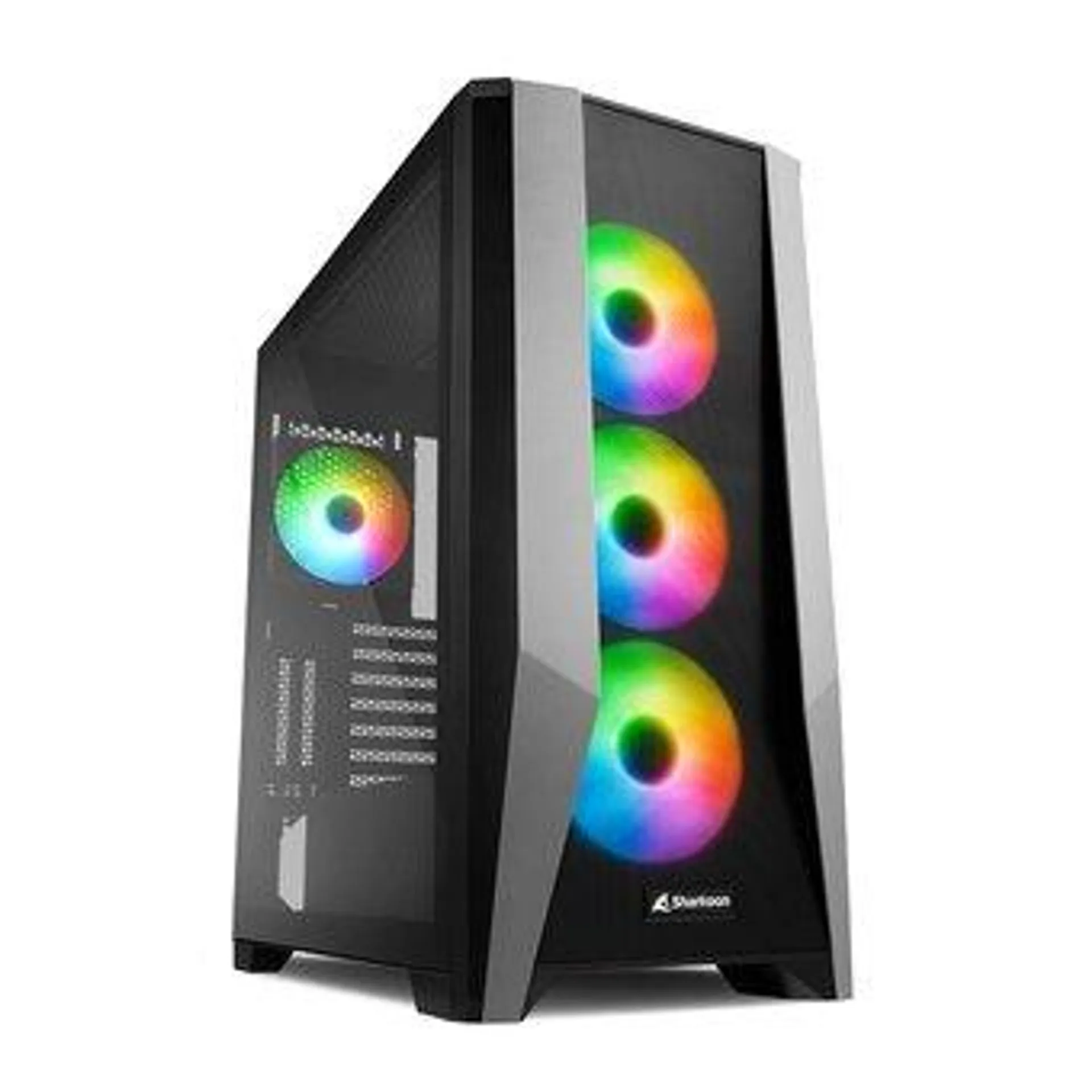 Sharkoon TG7M RGB, ATX, Zwart