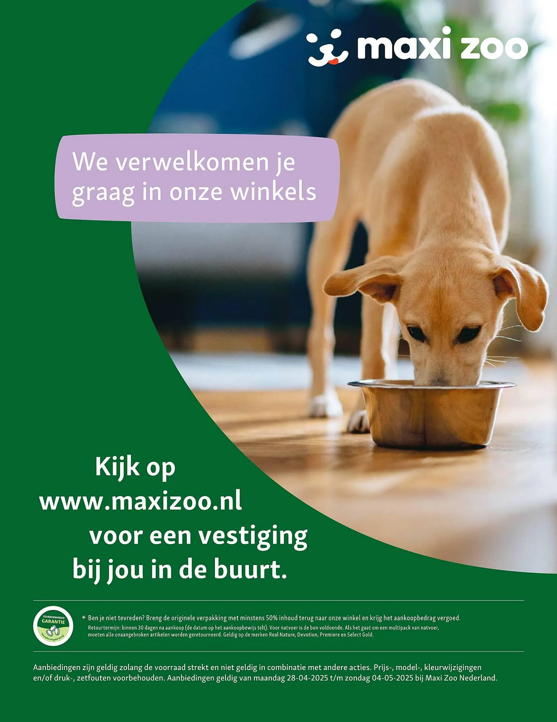 Maxi Zoo folder van 28 april tot 4 mei 2025 - Folder pagina 34