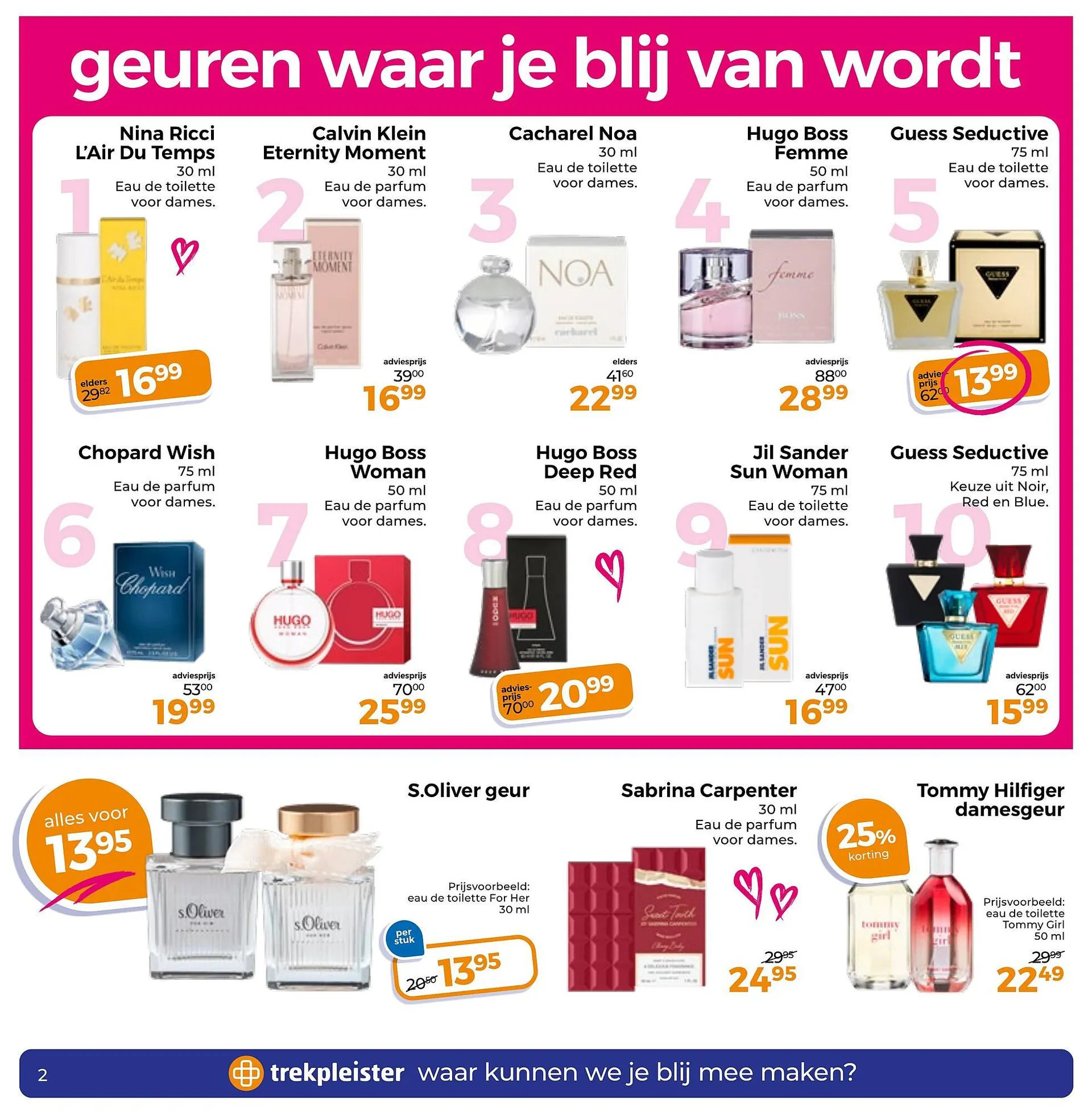 Trekpleister folder van 22 april tot 4 mei 2025 - Folder pagina 2