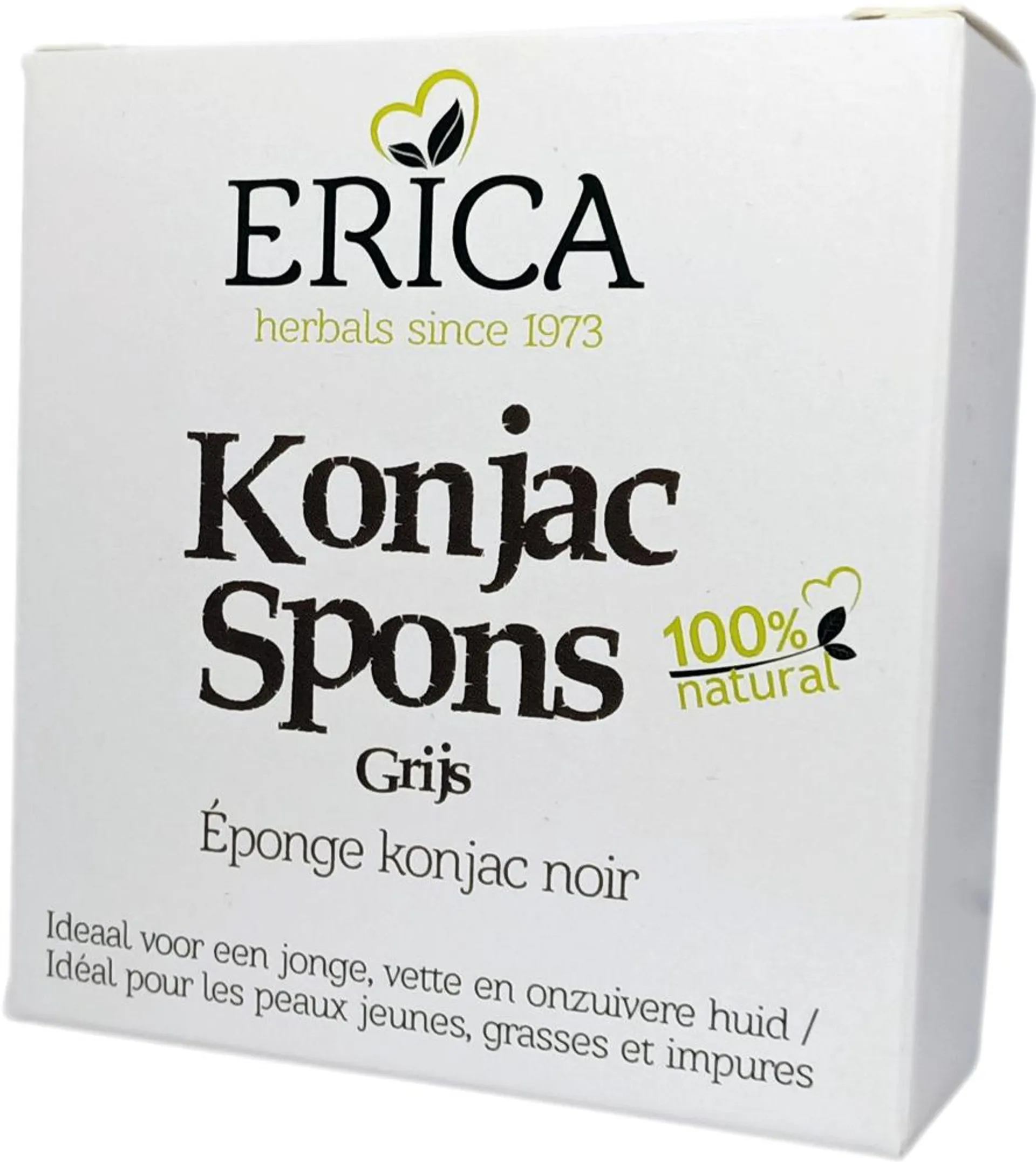 KONJAC SPONS GRIJS 4G