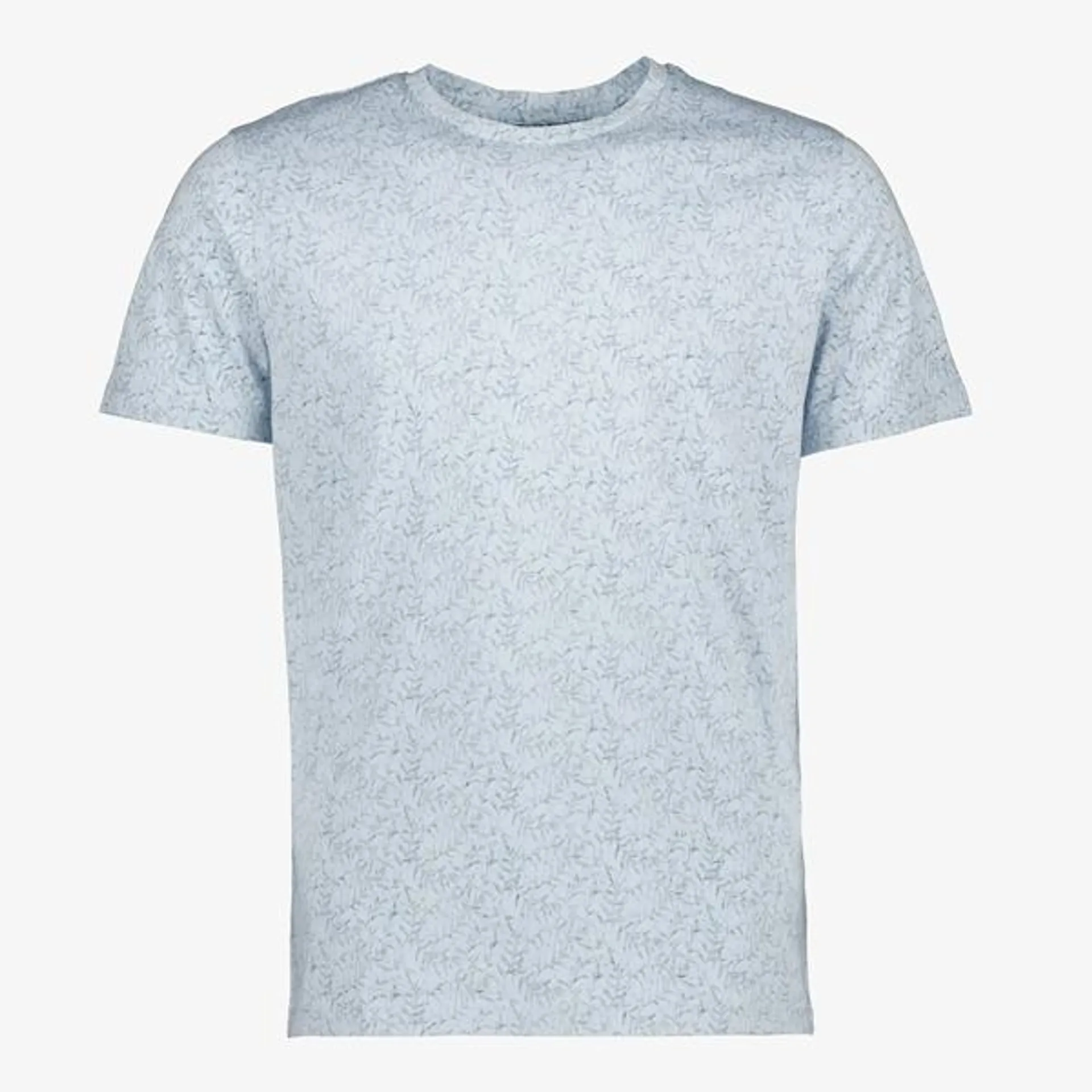 Lichtblauw T-shirt voor heren van Produkt. Dit T-shirt is lichtblauw van kl...