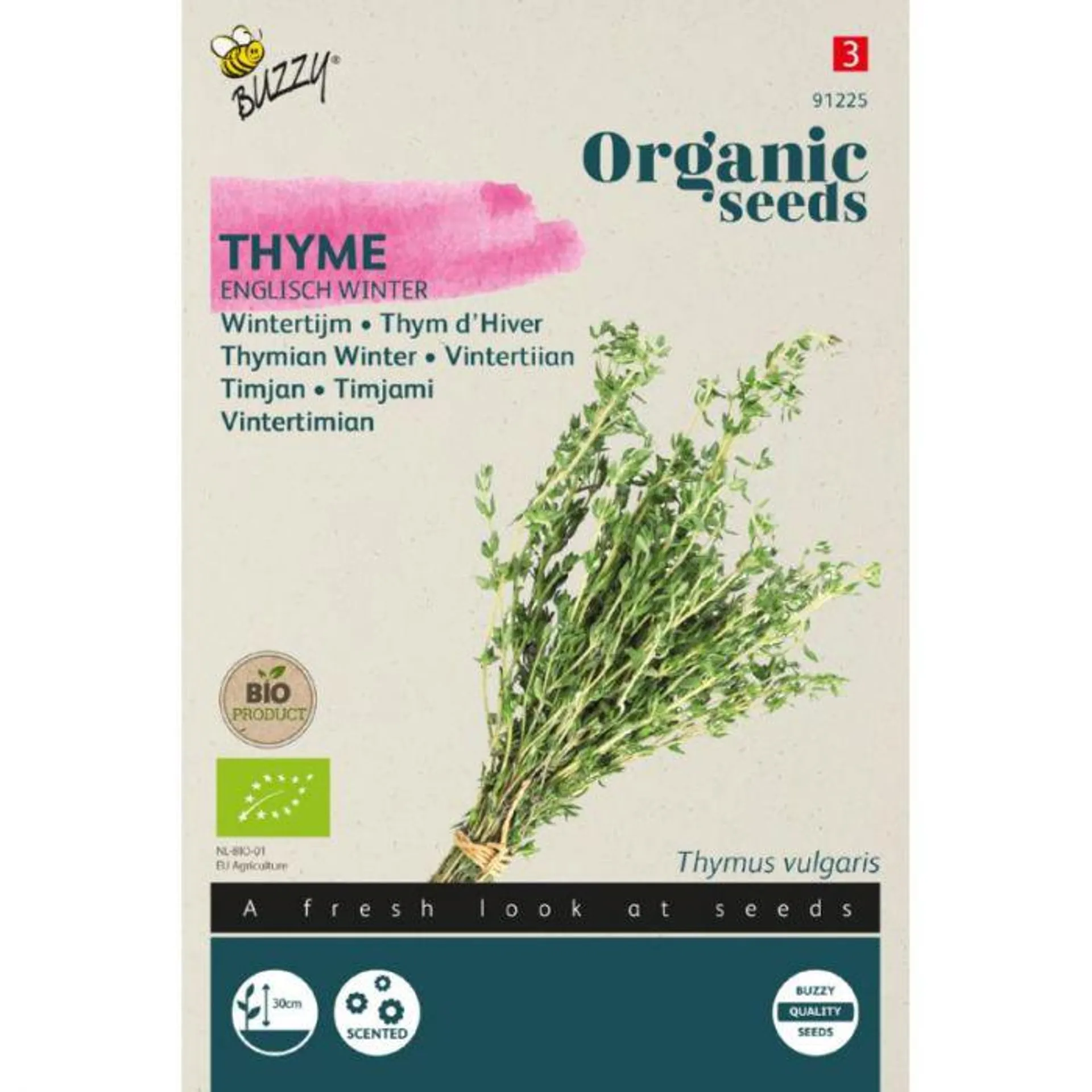Winter Tijm - Organic Seeds (Bio)