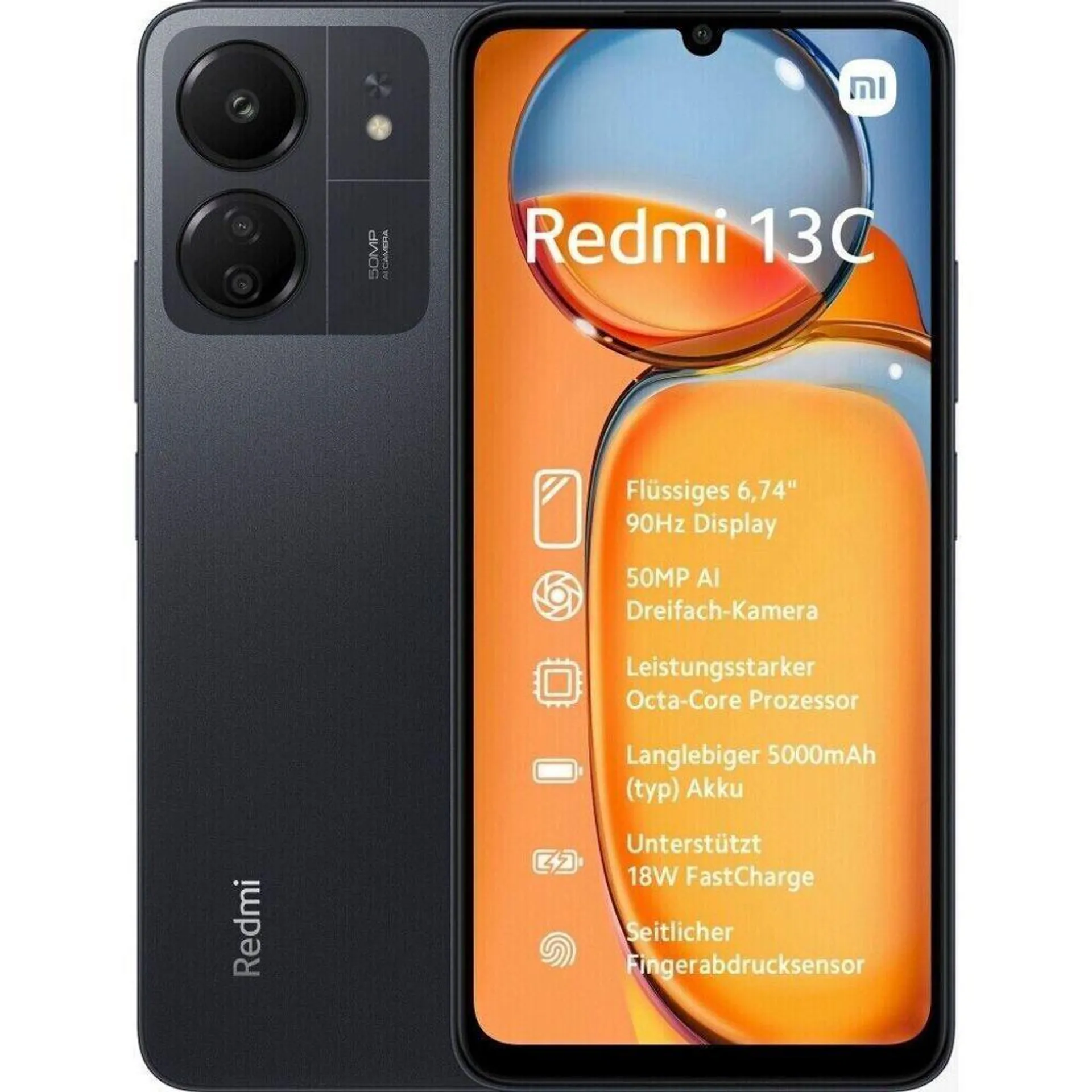 Xiaomi Redmi 13C 4G 256GB 8RAM Schwarz