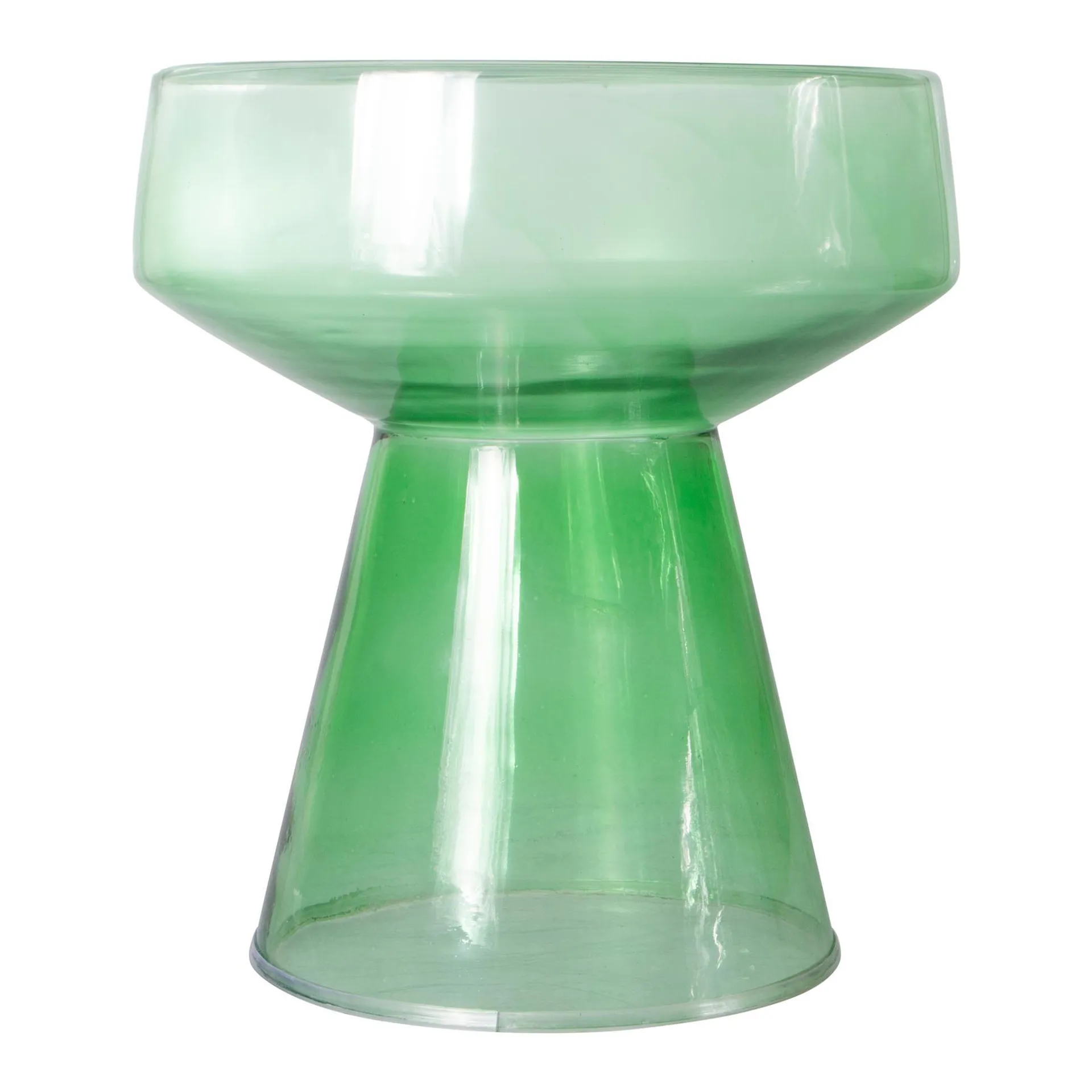 HKliving Glass Bijzettafel - groen