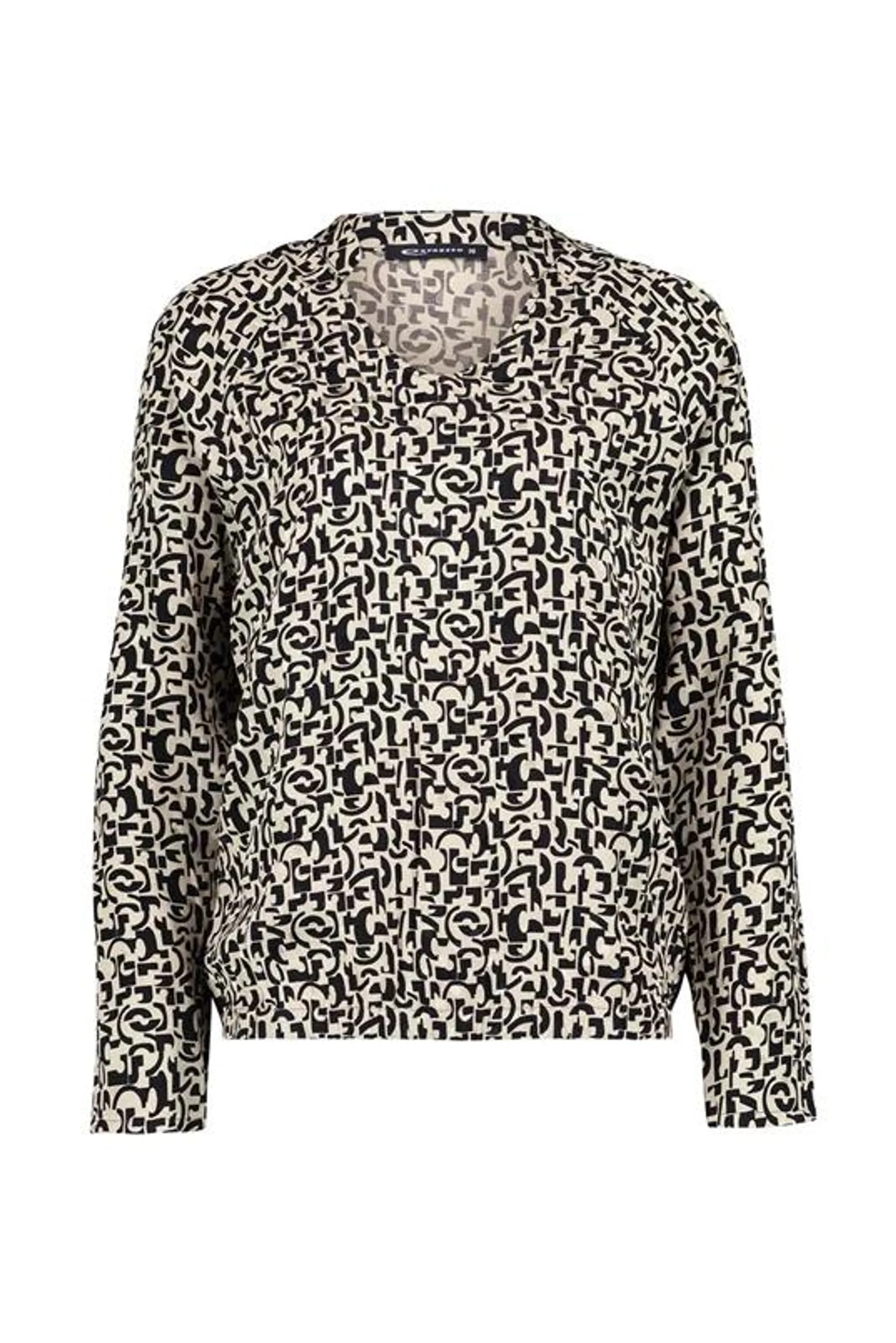 Blouse abstracte print