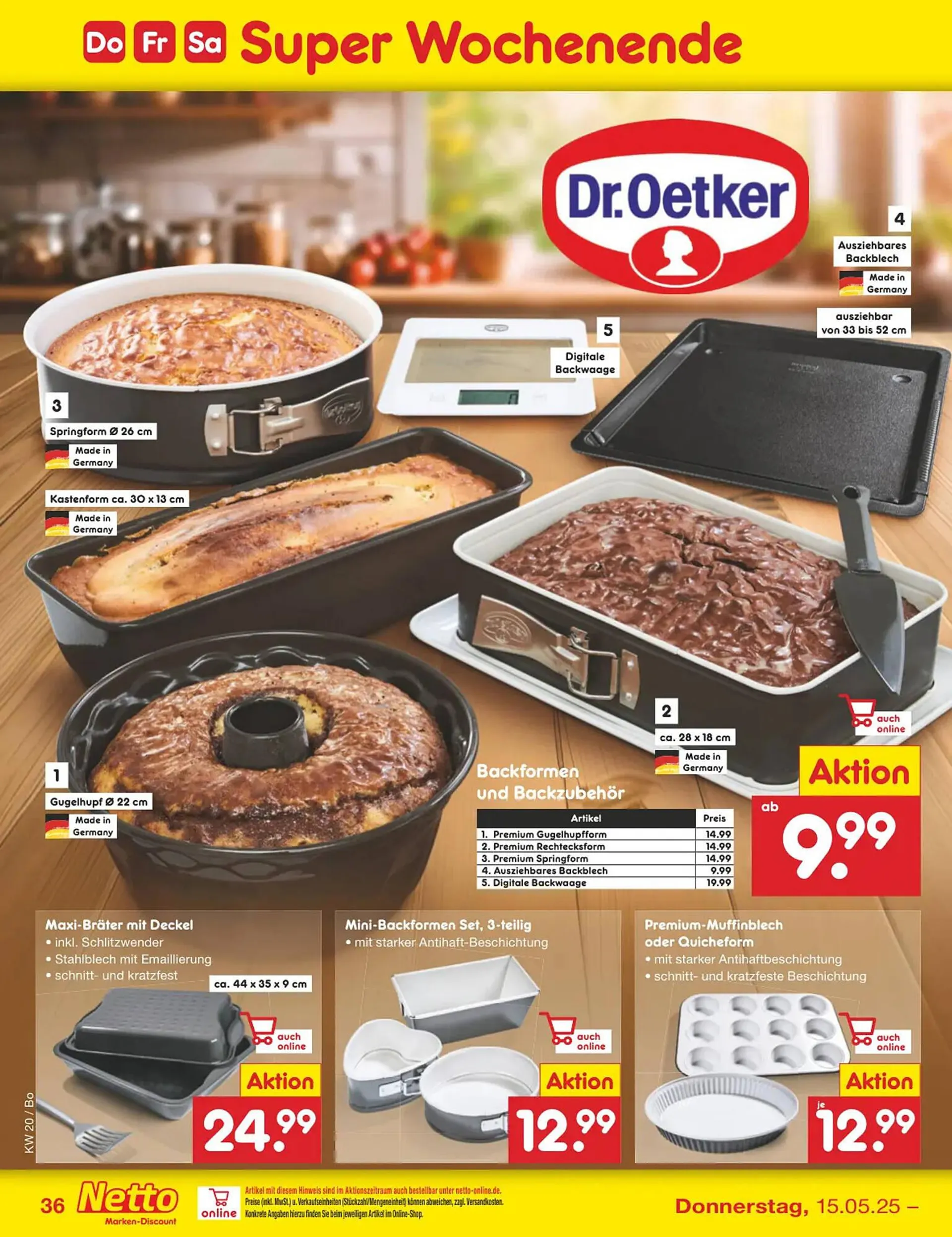 Netto Marken-Discount DE folder van 12 mei tot 17 mei 2025 - Folder pagina 60