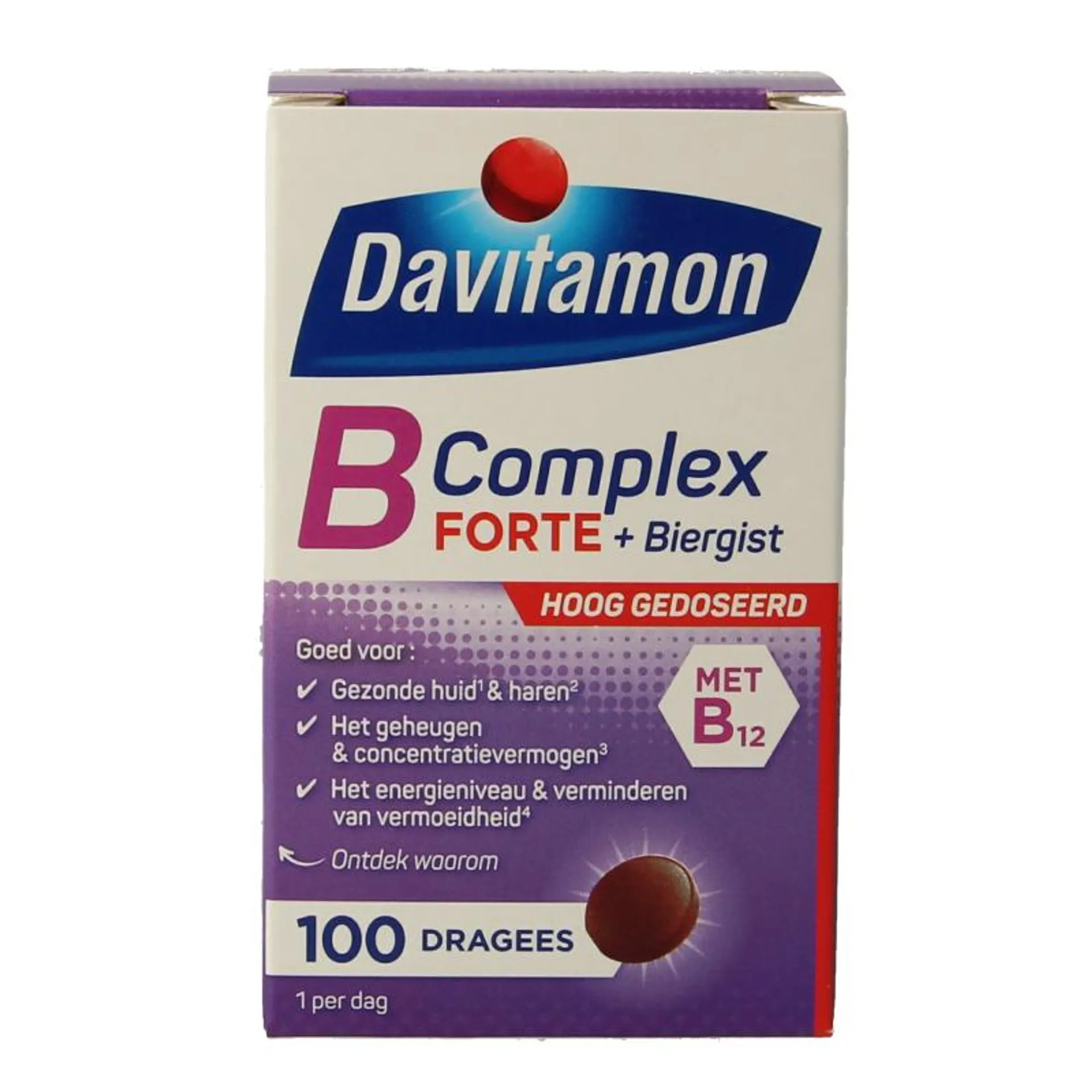 Davitamon Vitamine B complex forte 100 dragees