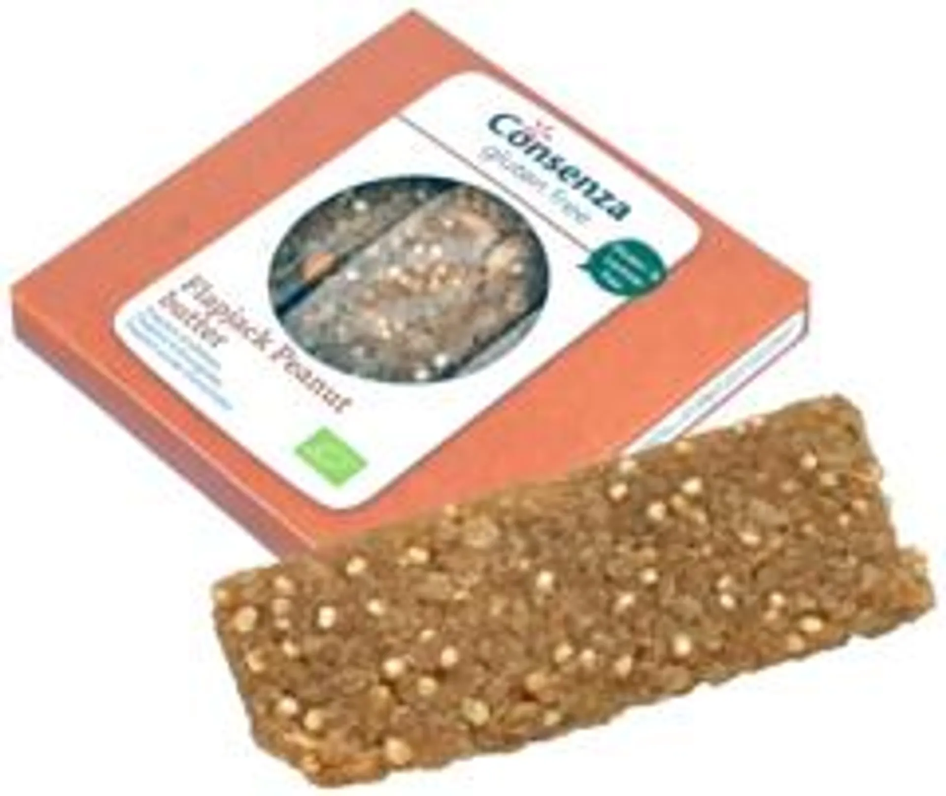 3 pakken Consenza Flapjack Koekjes BIO 90g