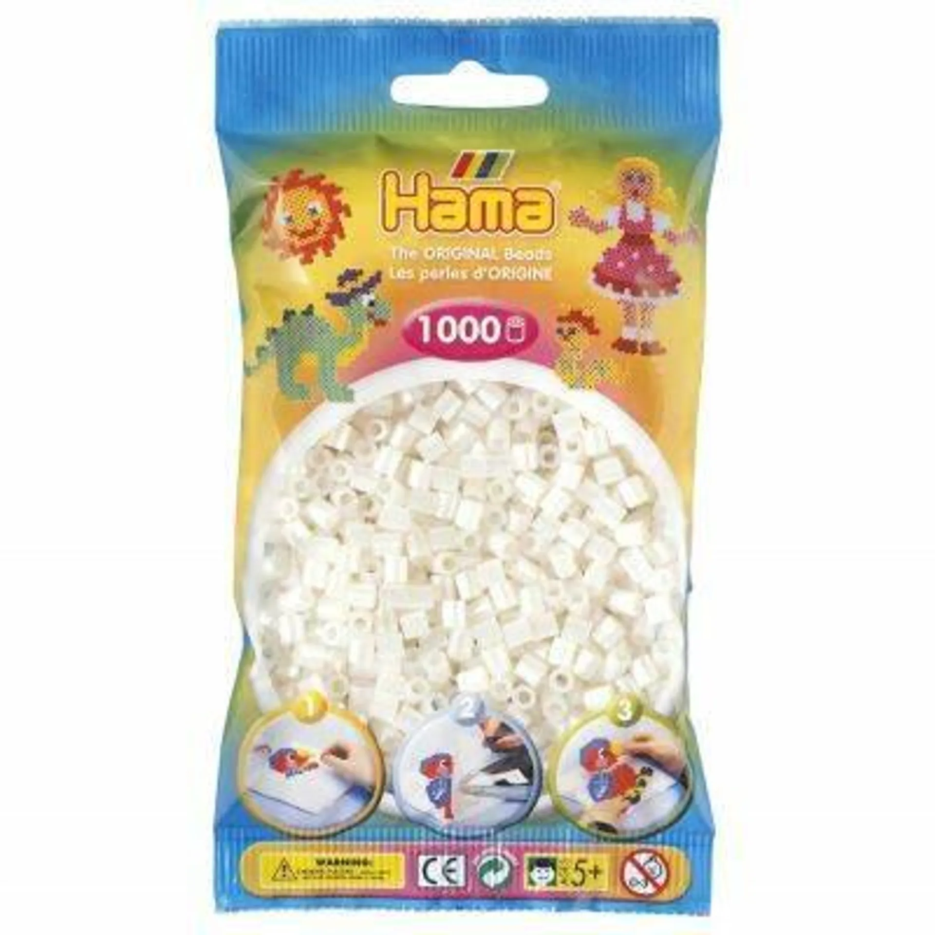 Hama Midi - strijkkralen - 1000 stuks - pearl 64