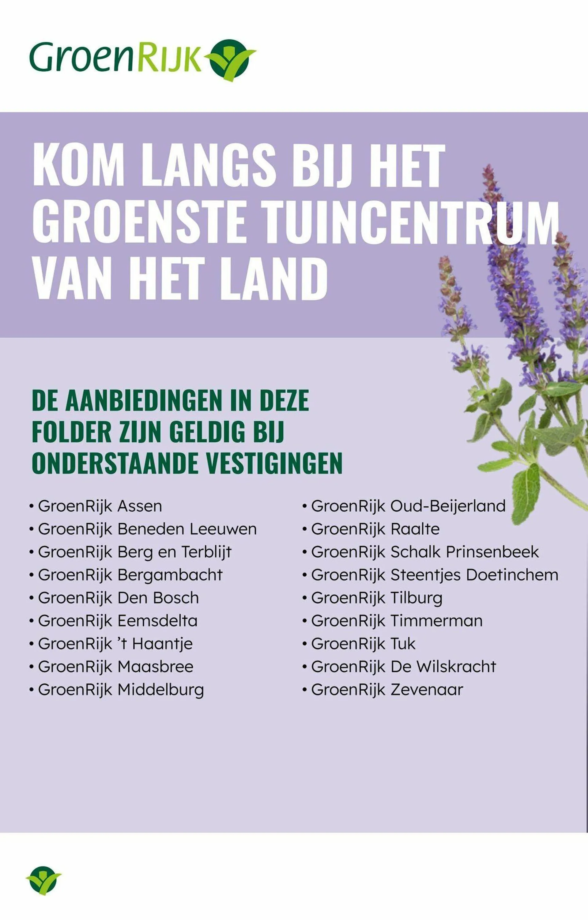 GroenRijk Actuele folder van 8 juli tot 22 juli 2025 - Folder pagina 2