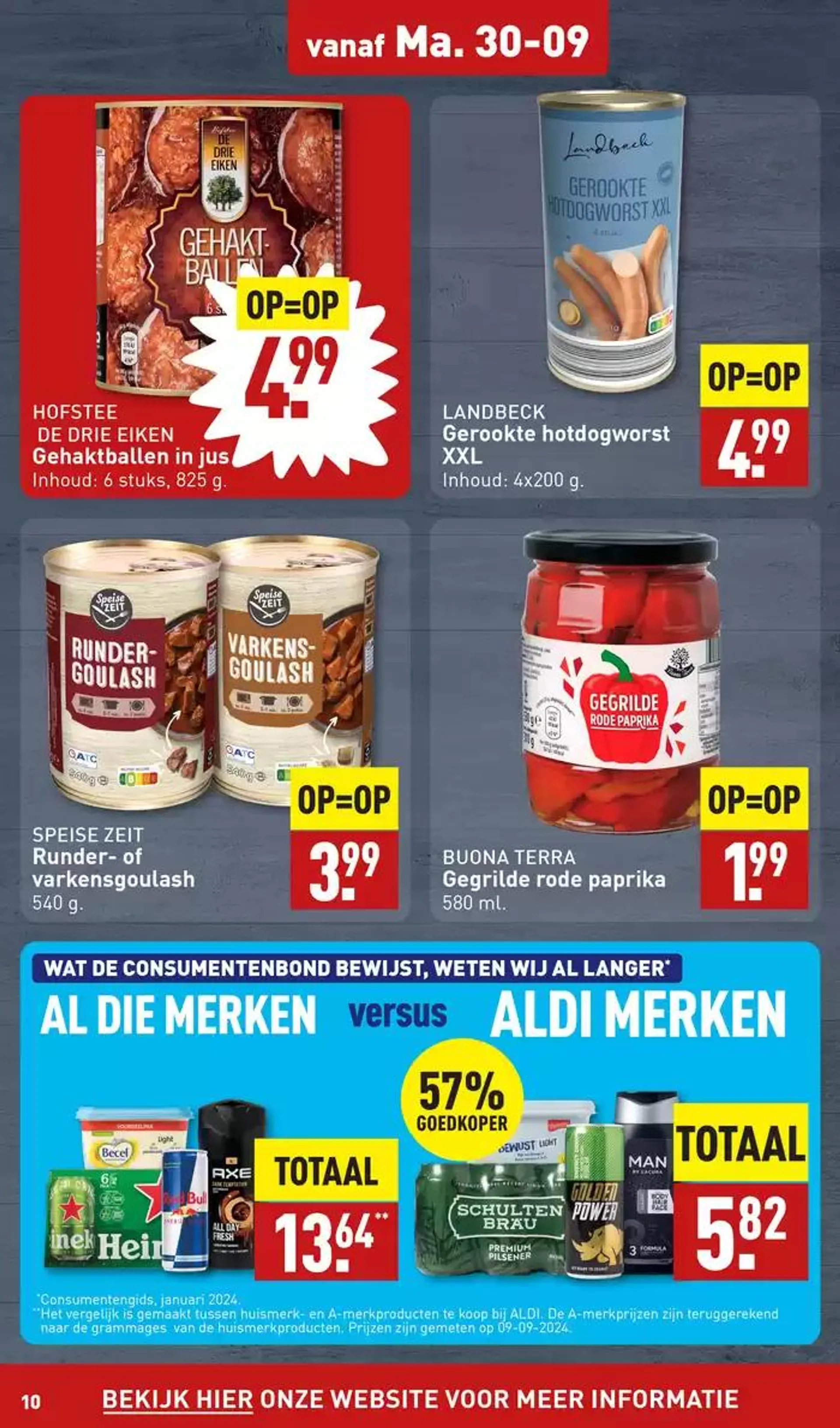 Actuele deals en aanbiedingen van 28 september tot 12 oktober 2024 - Folder pagina 10