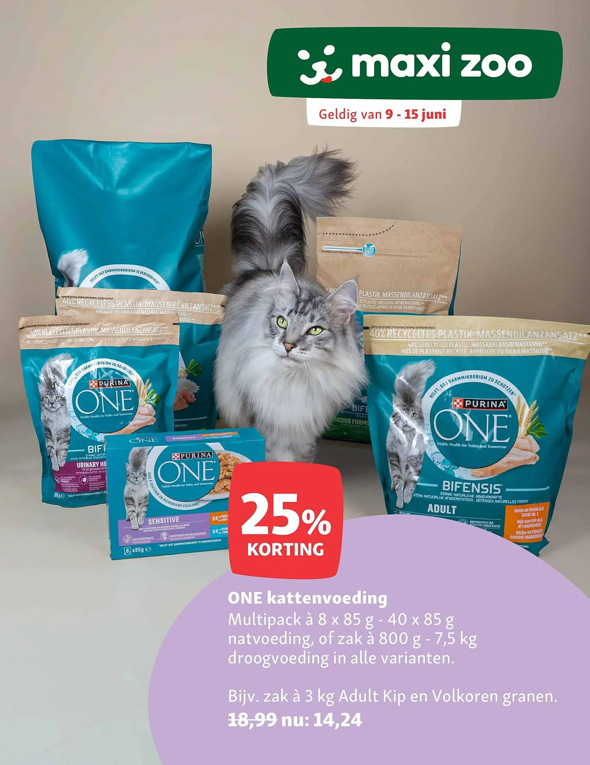 Maxi Zoo folder van 9 juni tot 15 juni 2025 - Folder pagina 1