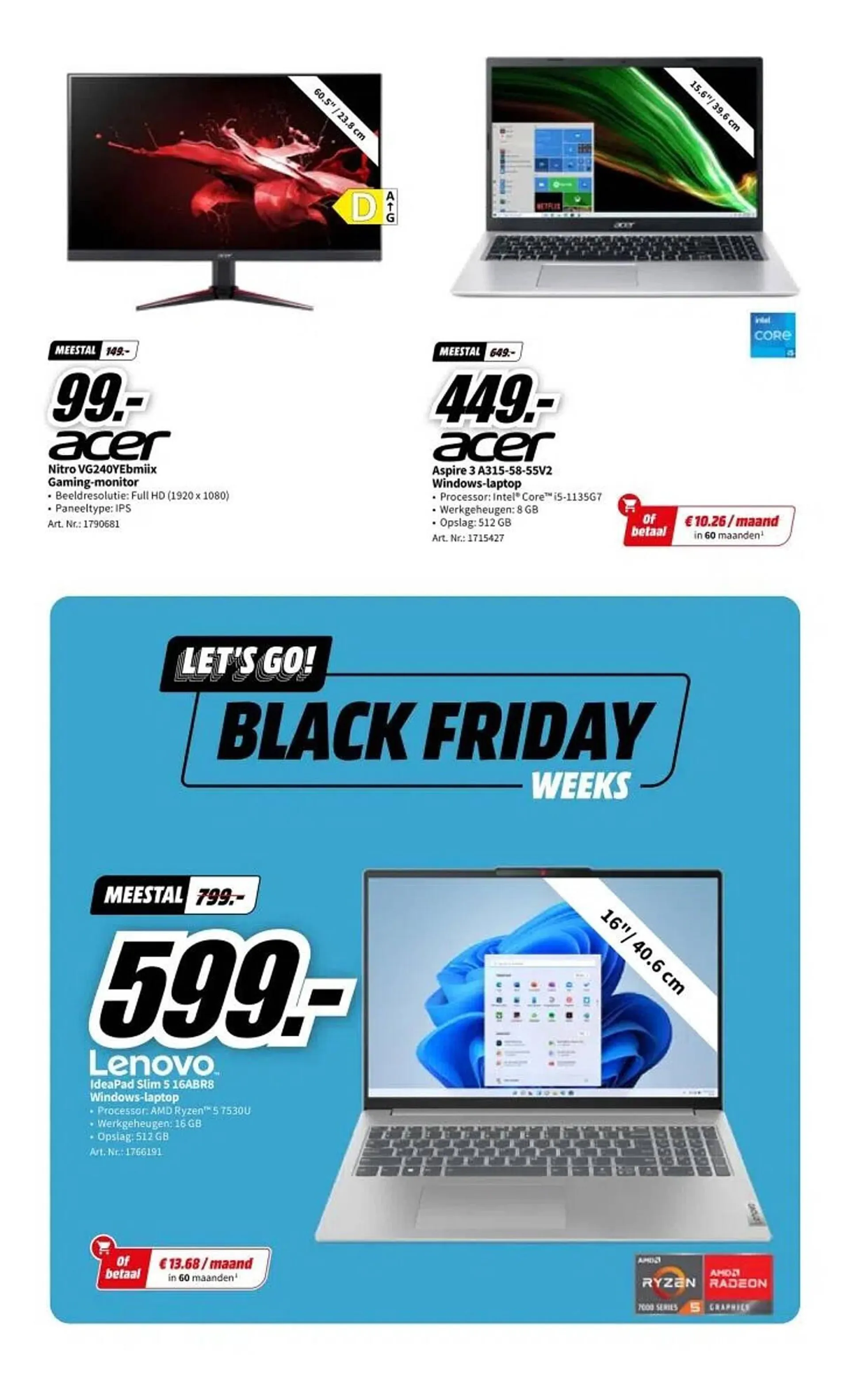 MediaMarkt folder van 23 november tot 27 november 2023 - Folder pagina 12