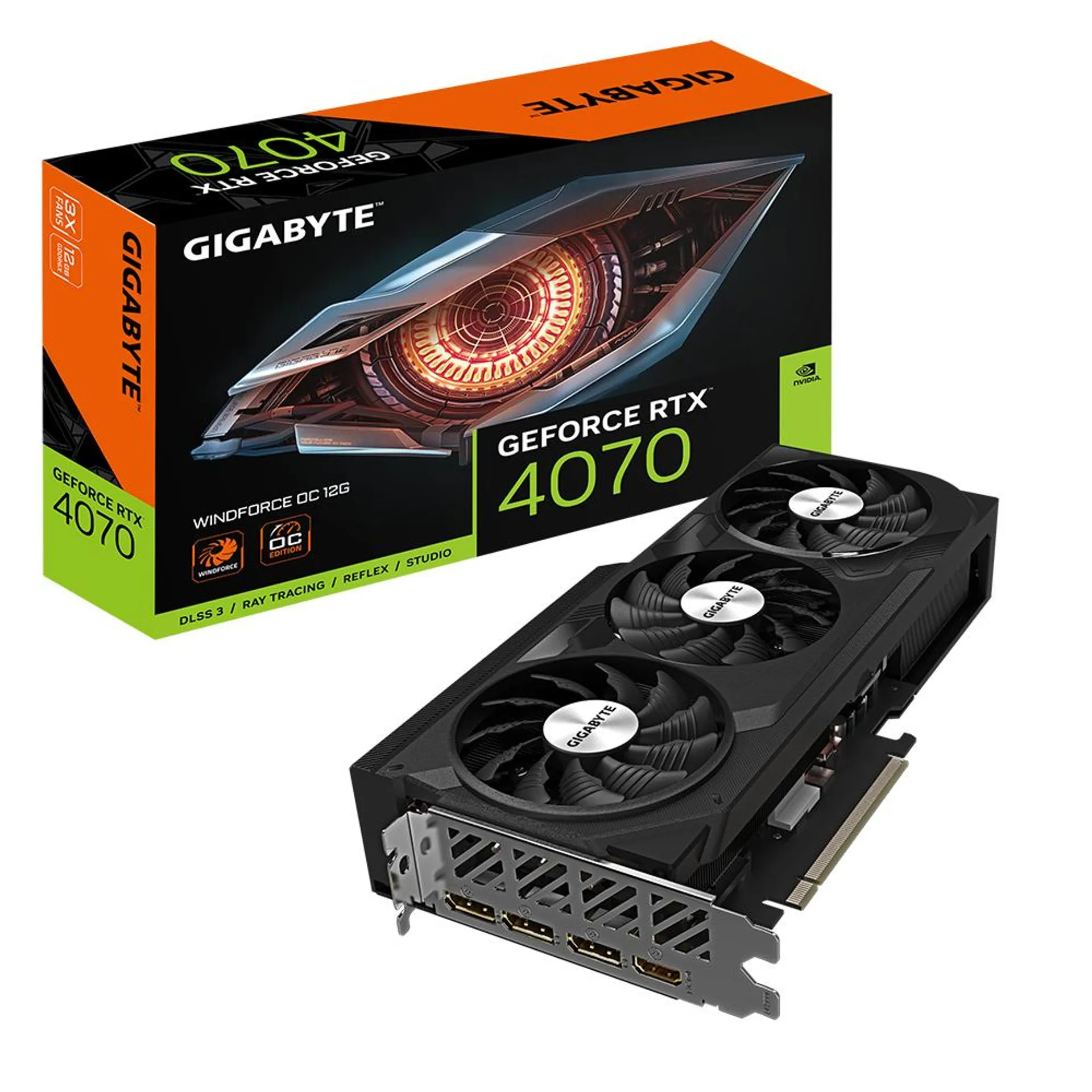 Gigabyte GeForce RTX 4070 Windforce OC