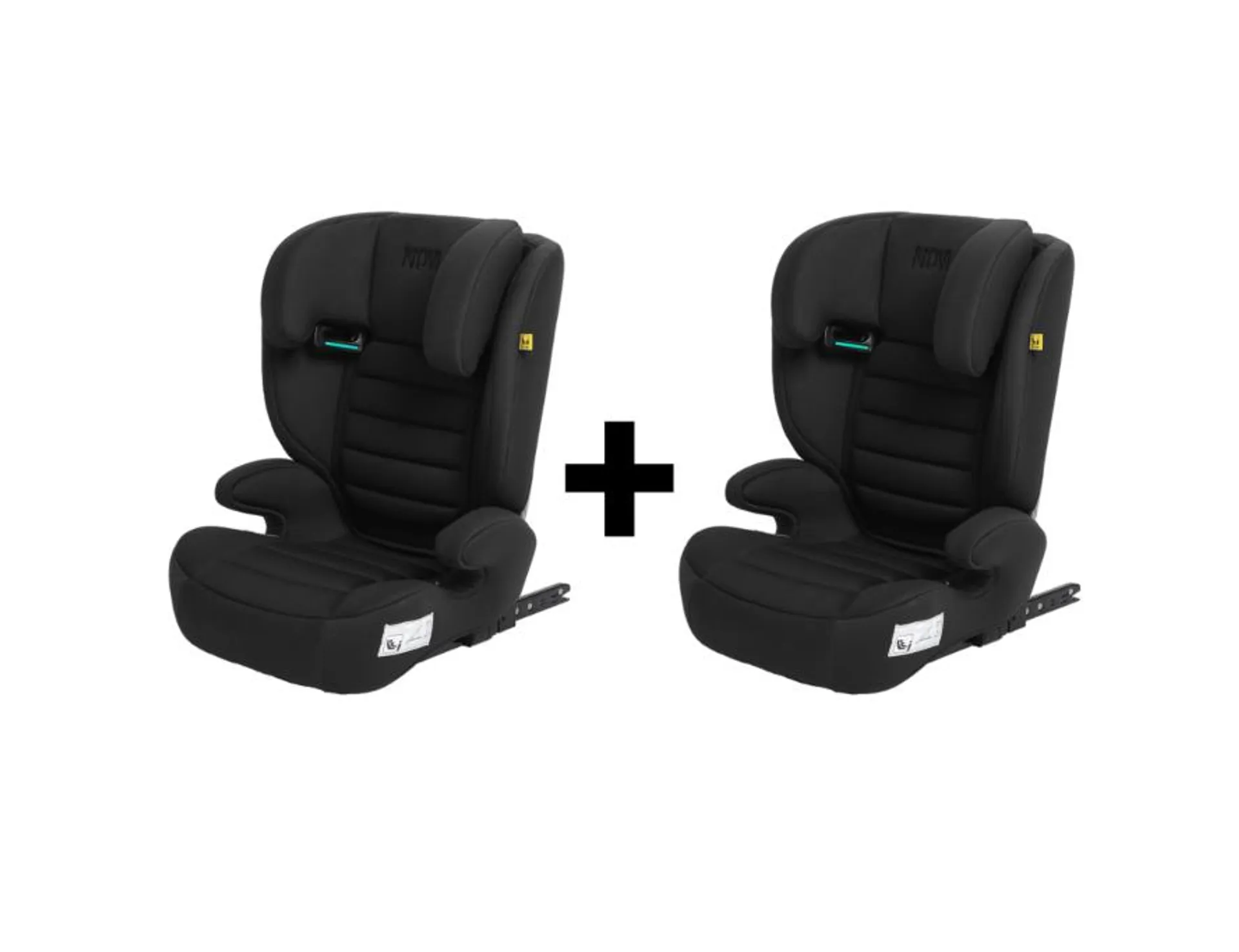 Set | 2x Autostoel Novi Baby® James Premium i-Size Isofix All Black