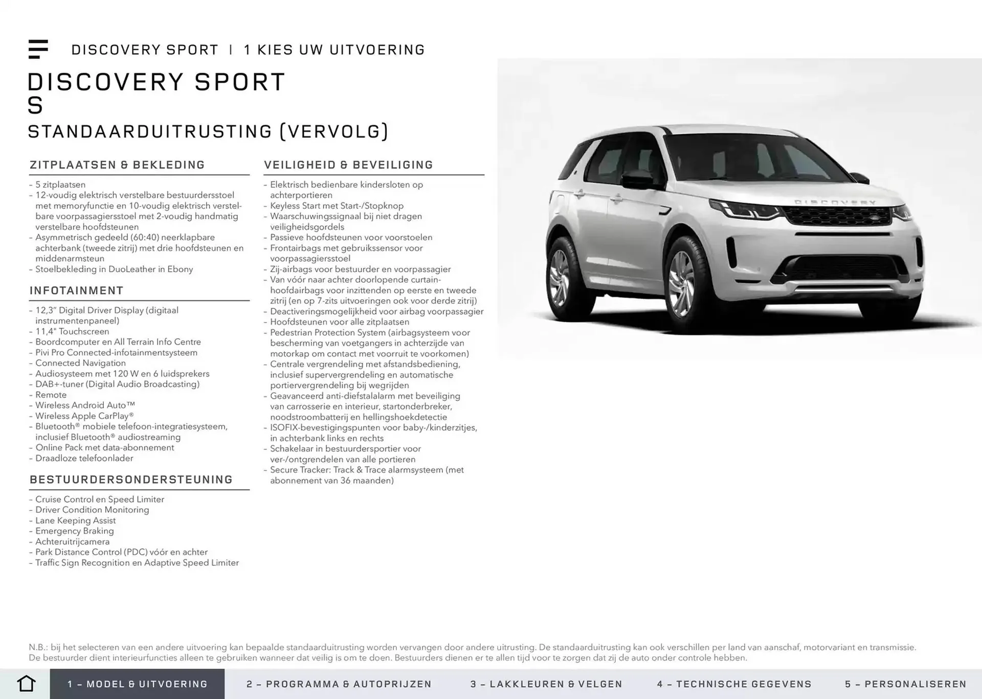 Land Rover folder van 20 november tot 30 juni 2025 - Folder pagina 4