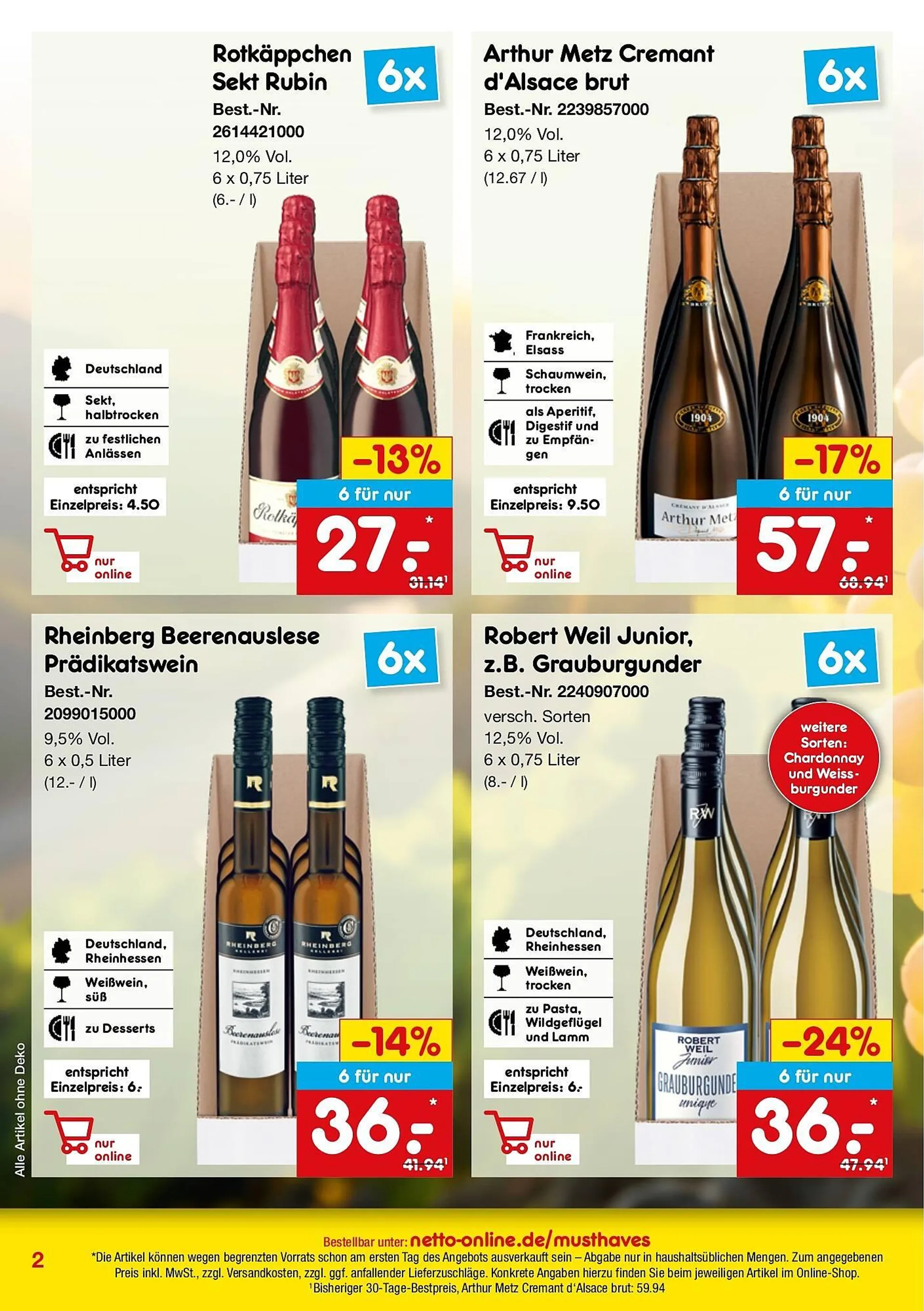 Netto Marken-Discount DE folder van 31 oktober tot 31 december 2024 - Folder pagina 2