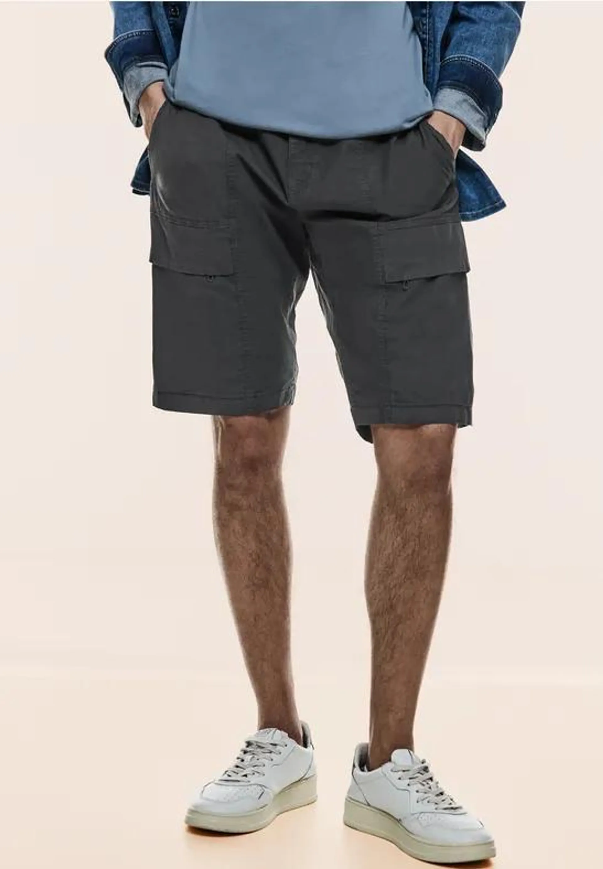 Relaxed fit cargoshort