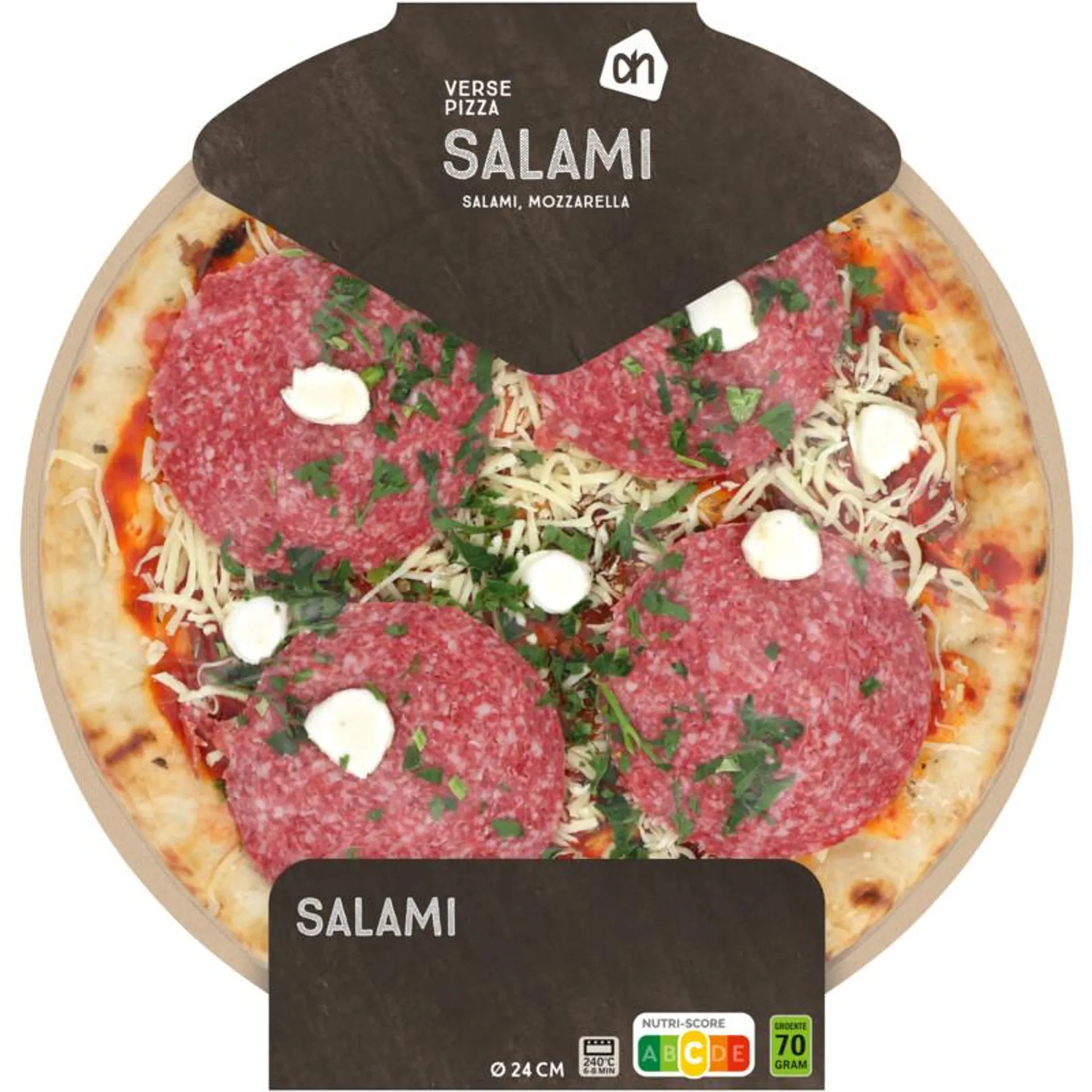 AH Verse pizza salami